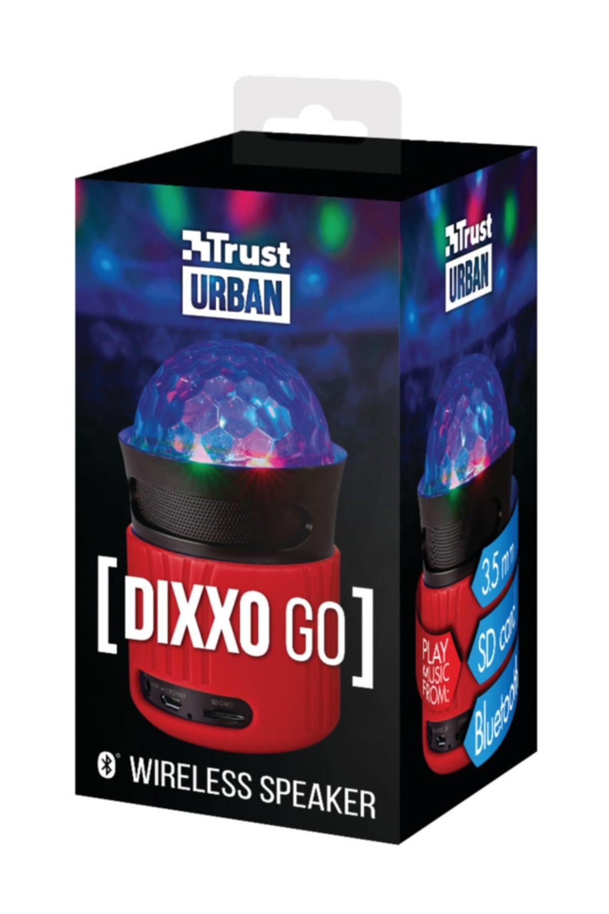 URBAN 21346 DIXXO WIFI BLUETOOTH SPEAKER PARTİ IŞIĞI KIRMIZI