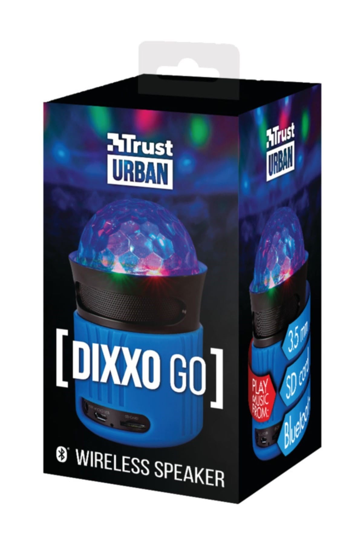 URBAN 21347 DIXXO WIFI BLUETOOTH SPEAKER PARTİ IŞIĞI GRİ