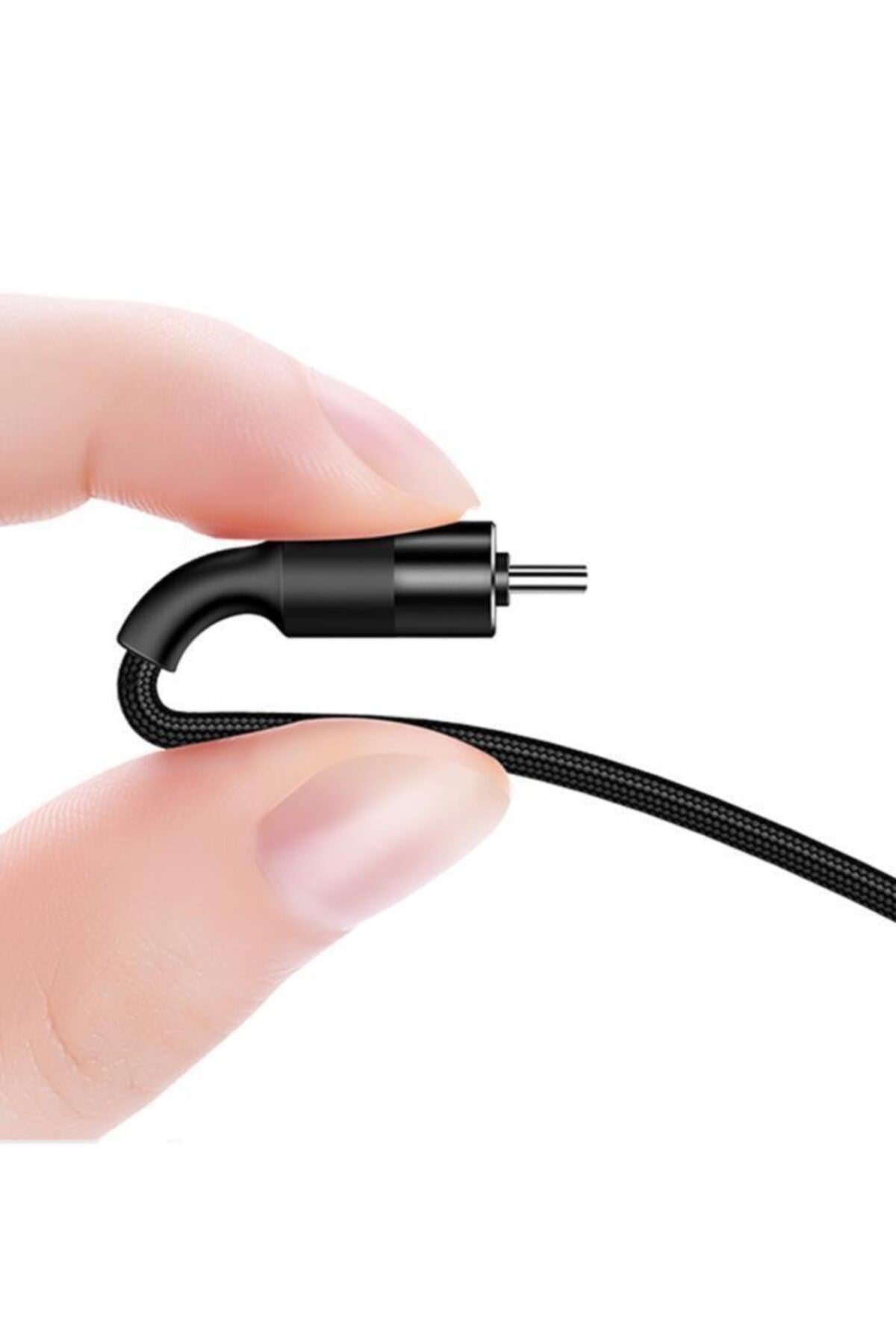 Us-sj221 1.2m Usb To Type-c Güçlendirilmiş Örgülü Şarj Ve Data Kablosu