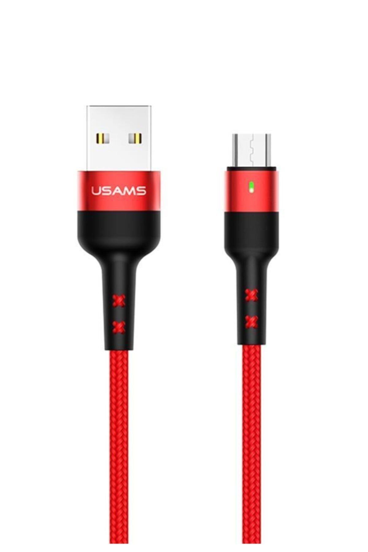 Us-sj311 1.2m Usb To Lightning Güçlendirilmiş Örgülü Şarj Ve Data Kablosu