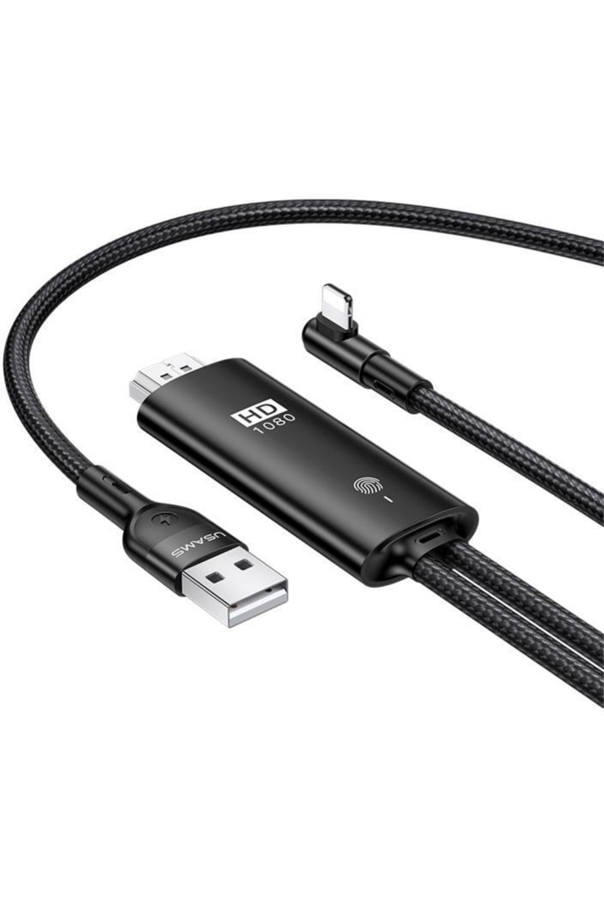 Us-sj442 U53 2m Fullhd Lightning To Hdmı, Iphonedan Tvye Ses Ve Görüntü Aktarma Kablosu