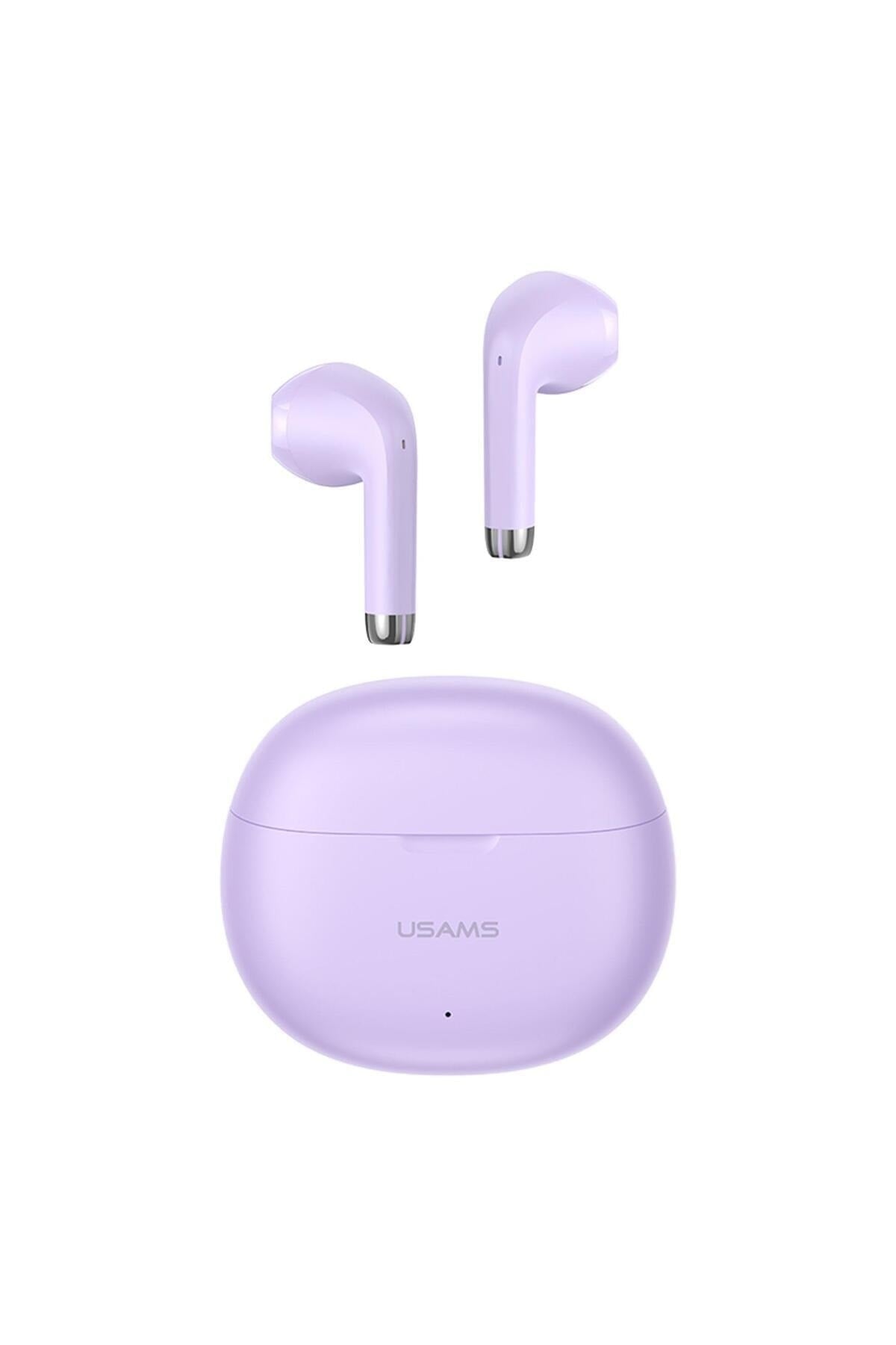 US-YO17 IOS/Android Uyumlu BT5.3 TWS Bluetooth Kulaklık-Mor