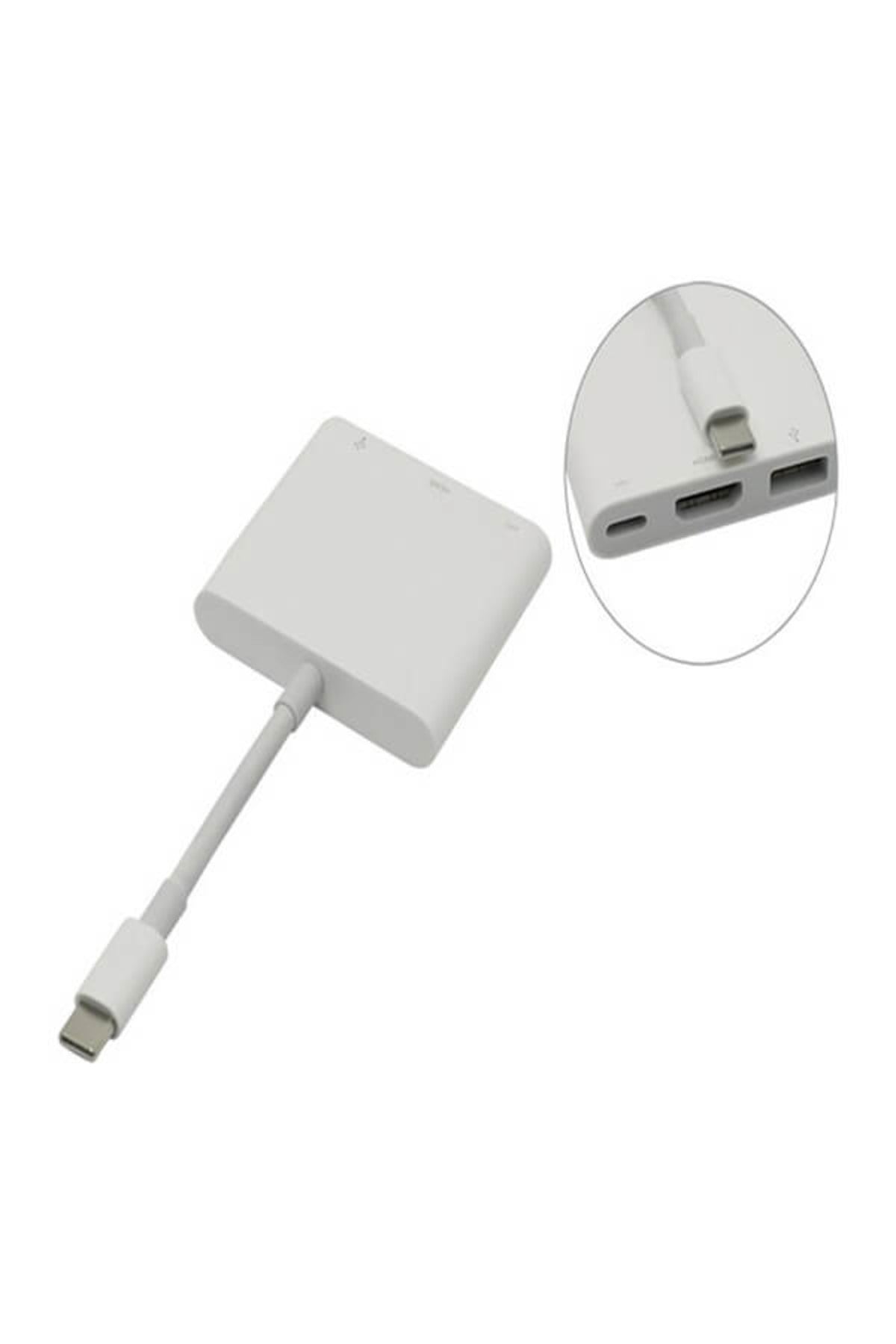 Usb-C Dijital Av Çoklu Bağlantı Noktası Adaptörü Mj1K2Zm/A