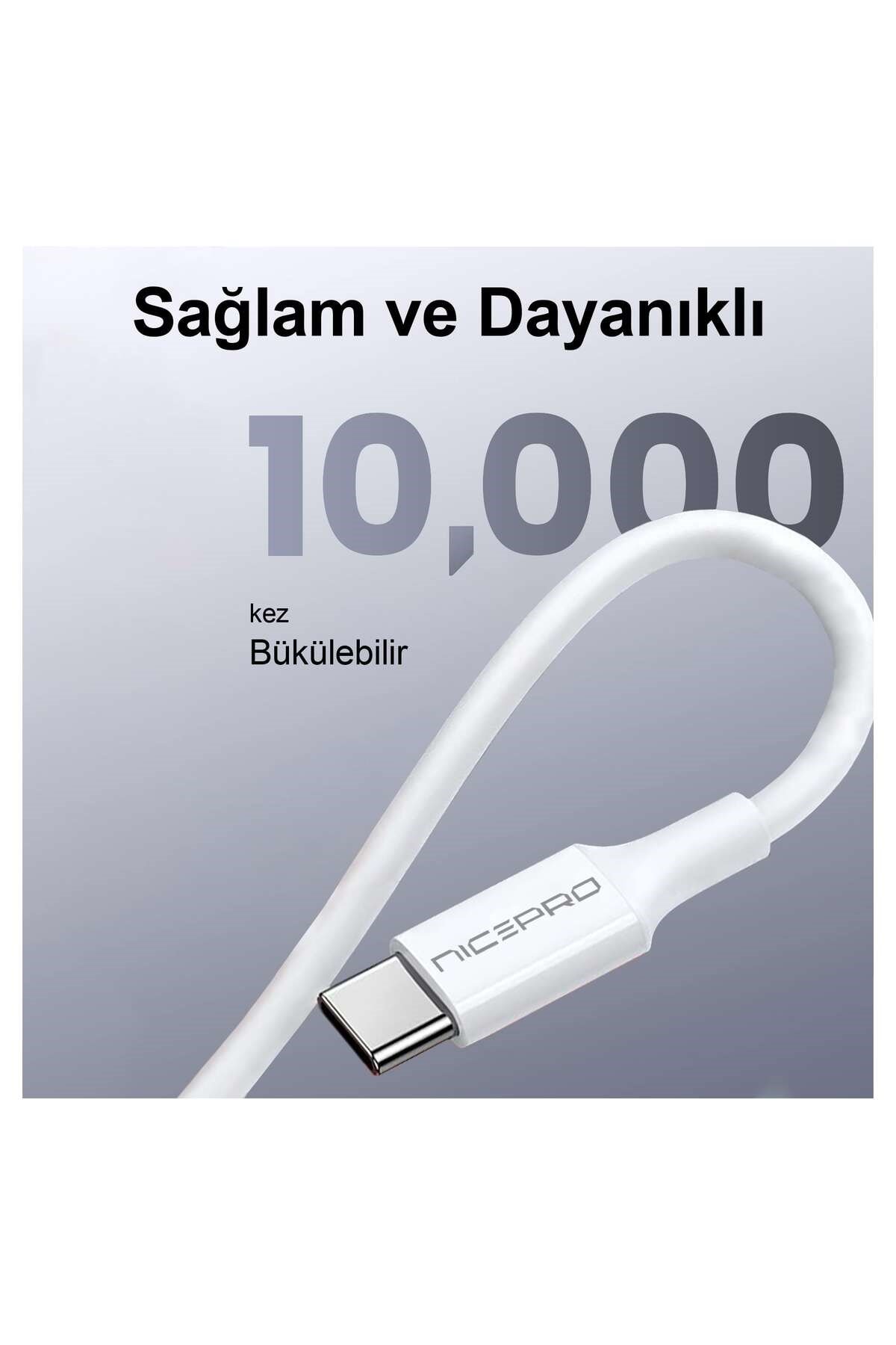 UTC12 60W 1.2m TPE USB to Type-C Hızlı Şarj ve Data Kablosu