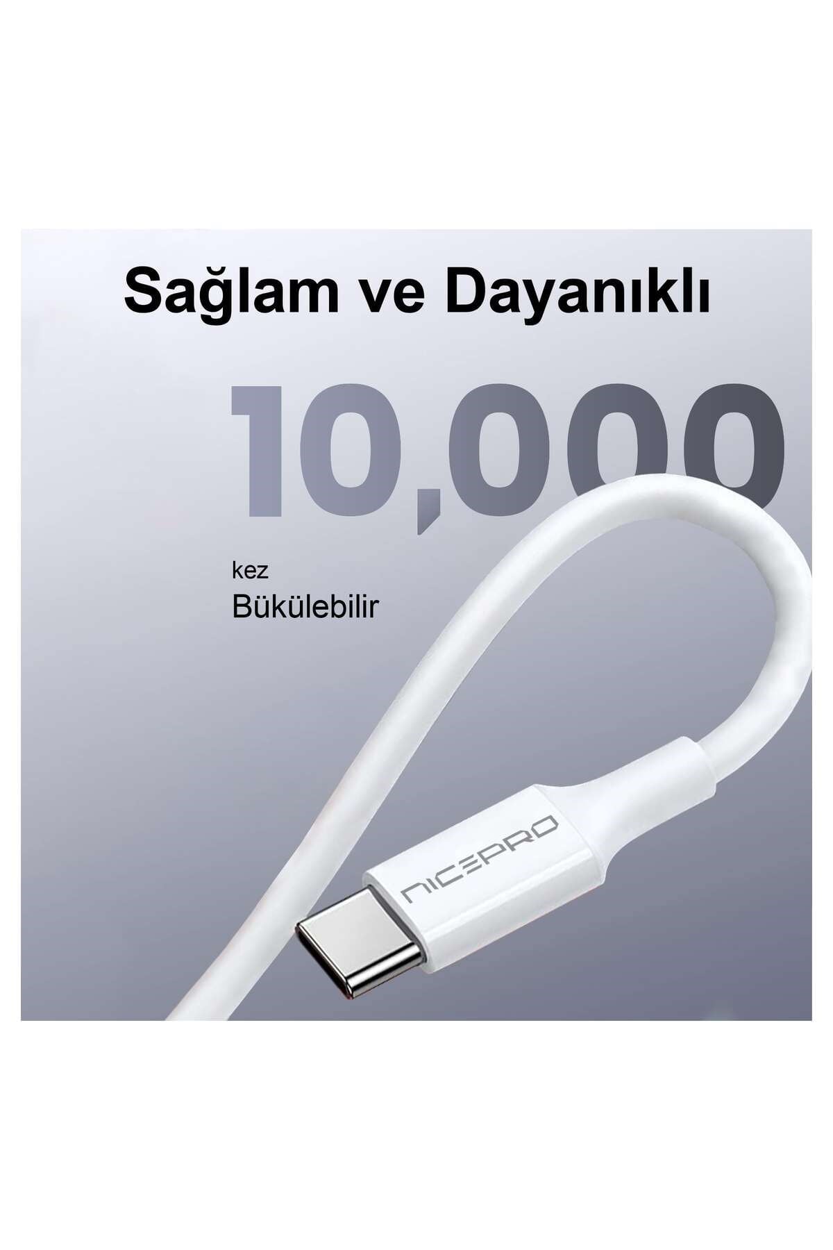 UTC12 60W 1.2m TPE USB to Type-C Hızlı Şarj ve Data Kablosu