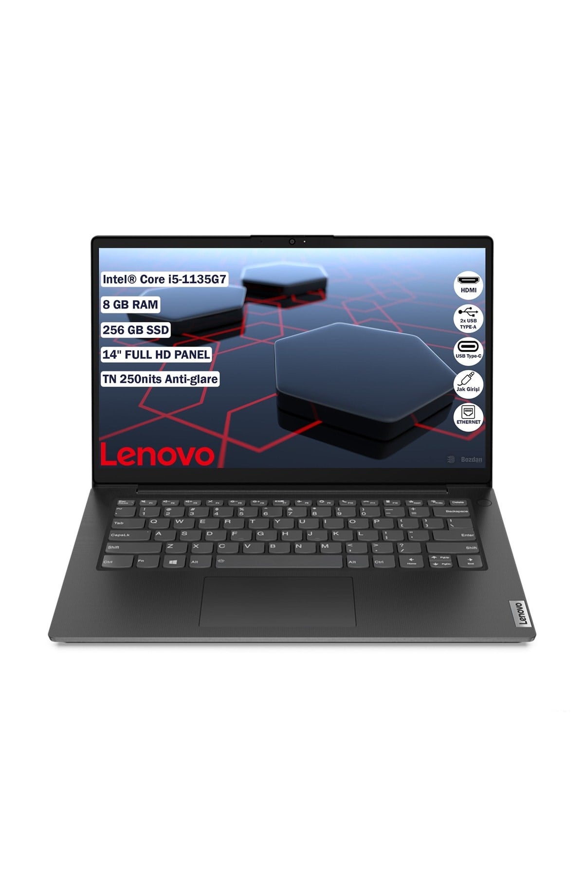 V14 G2 Itl 82ka0025tx I5-1135g7 8gb 256 Gb Ssd 14