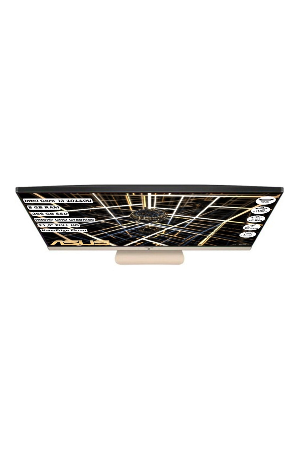 V222FAK Intel Core I3 10110U 8 GB 256 GB SSD Freedos 21.5