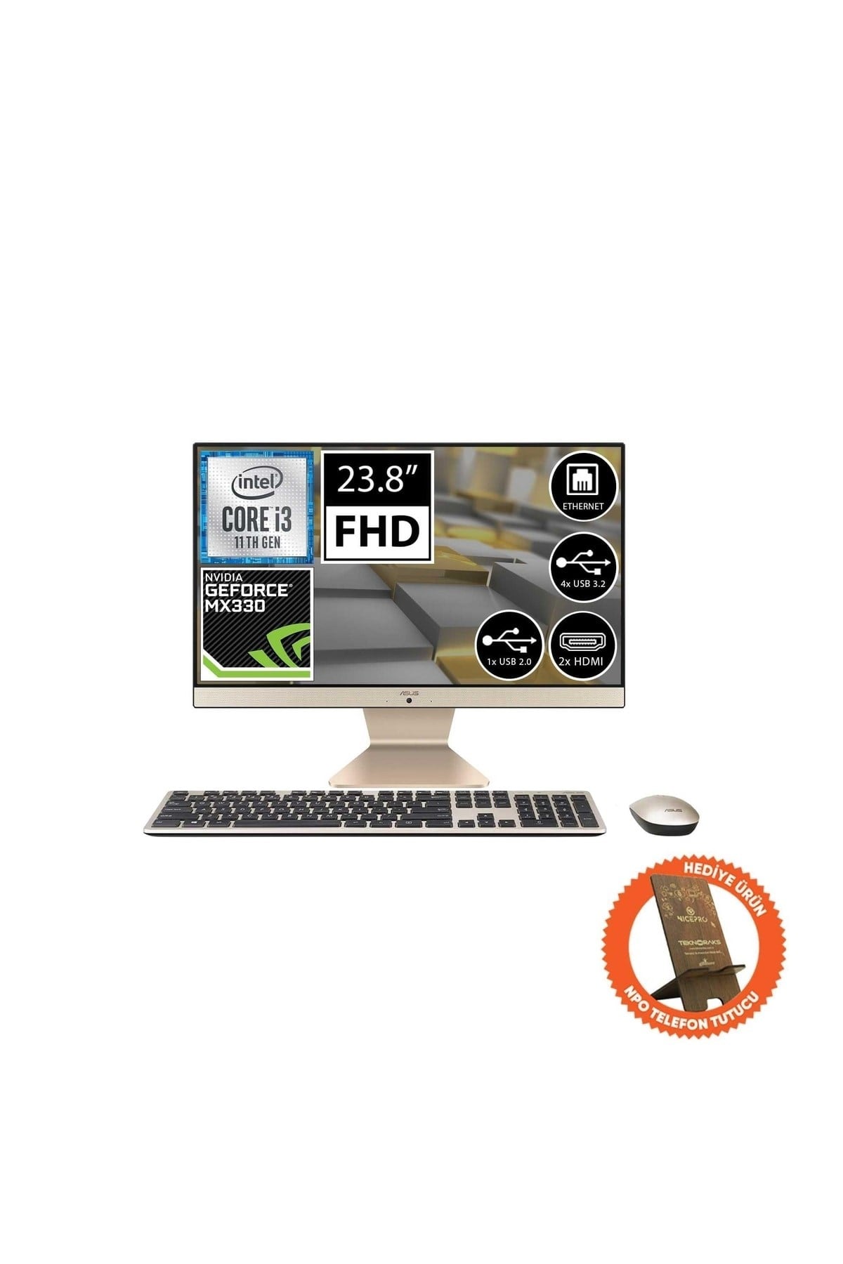 V241epk-ba050m01 I3-1115g4 8gb 512ssd Mx330 23.8