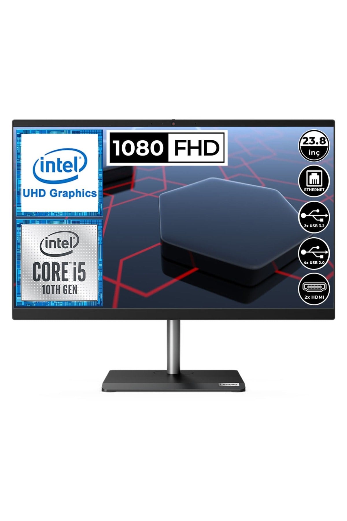 V30a 11la0087tx08 I5-1035g1 32gb 512ssd 23.8 Fullhd W11h All In One Bilgisayar
