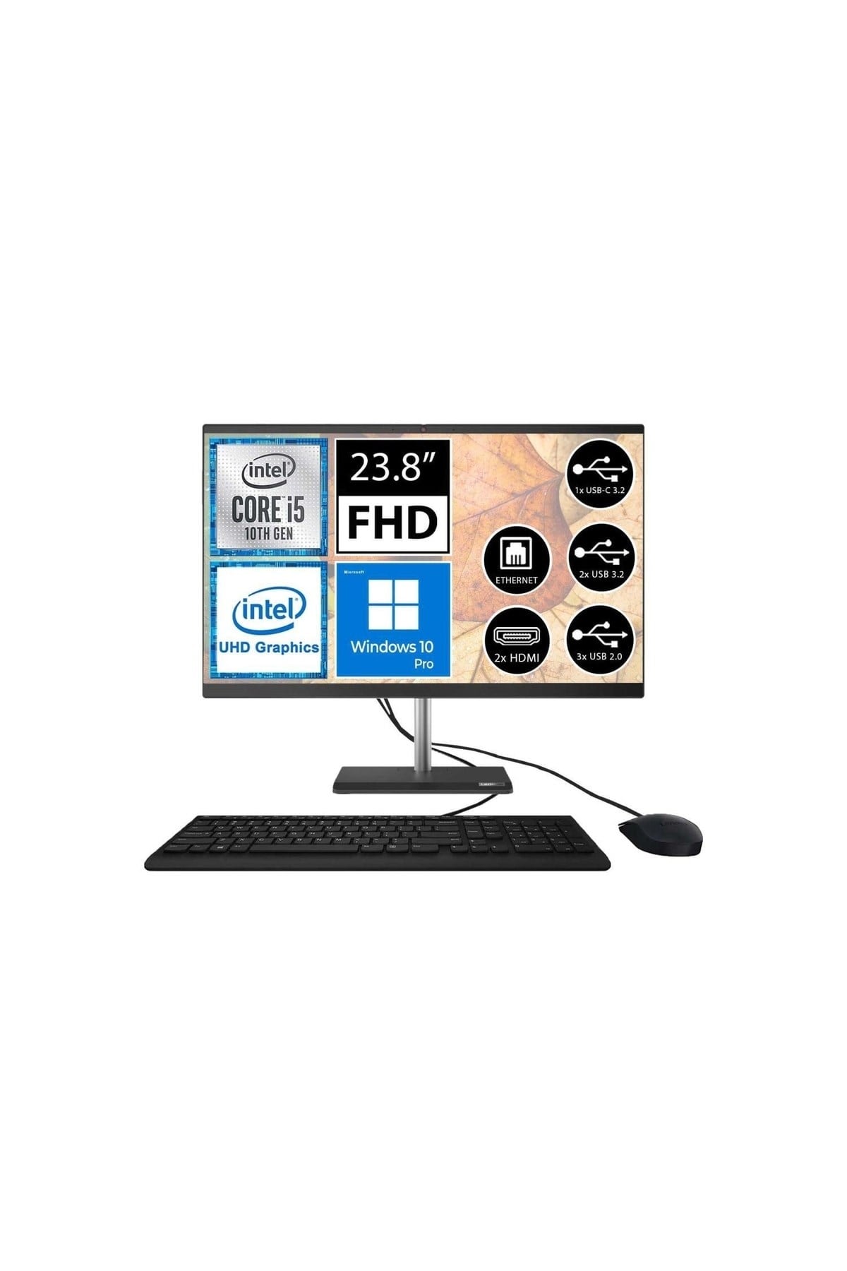 V50a 11fj00a6tx09 I5-10400t 16gb 512ssd 23.8