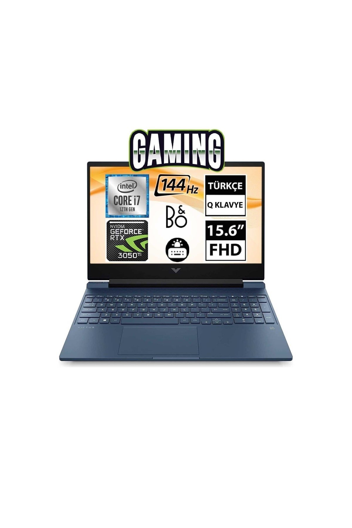 Victus 15-fa0003nt 6z5z0ea04 I7-12700h 64gb 1tbssd Rtx3050ti 15.6