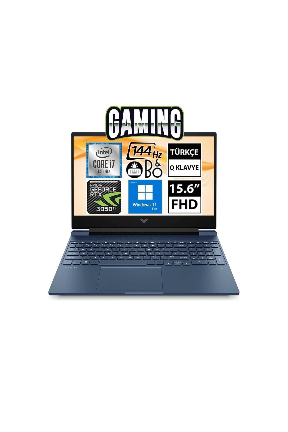 Victus 15-fa0003nt 6z5z0ea06 I7-12700h 32gb 1tbssd Rtx3050ti 15.6