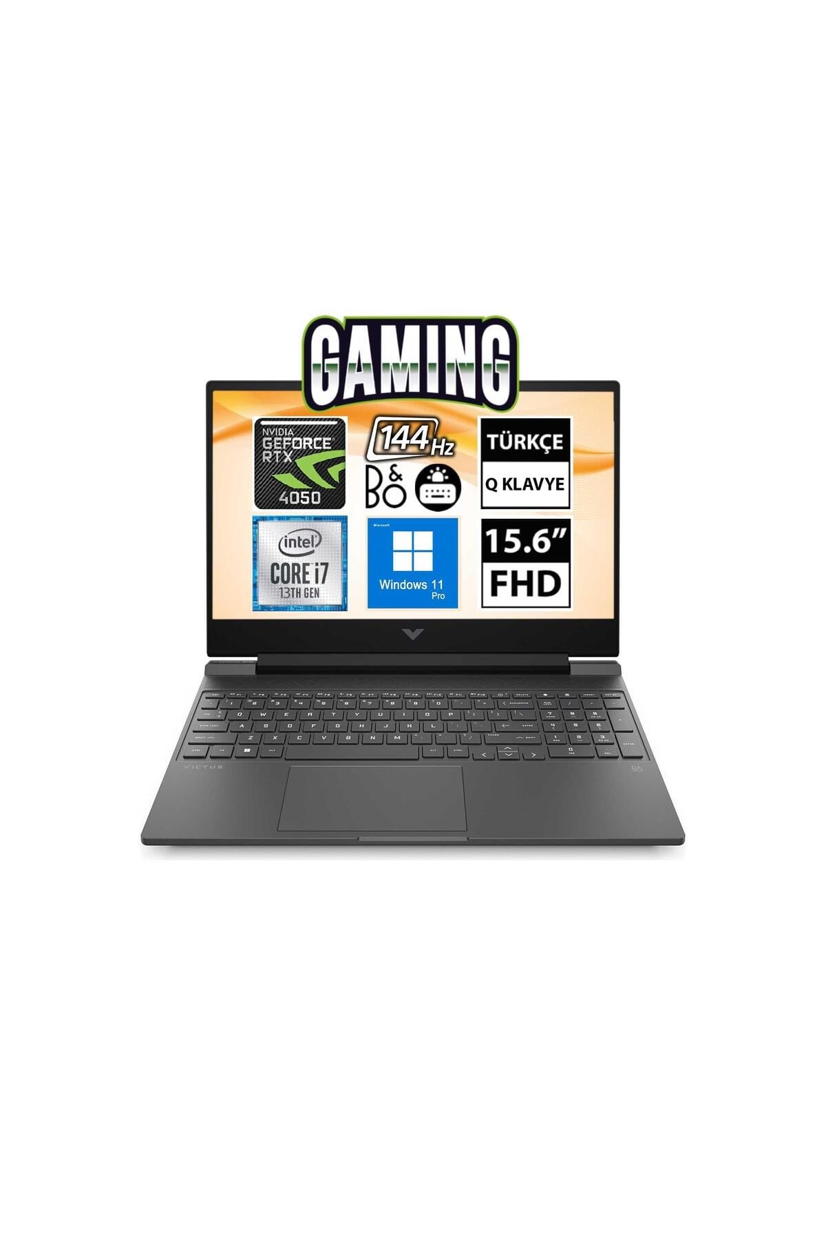 Victus 15-FA1019NT 7N9U7EA05 i7-13700H 16GB 1TBSSD RTX4050 15.6