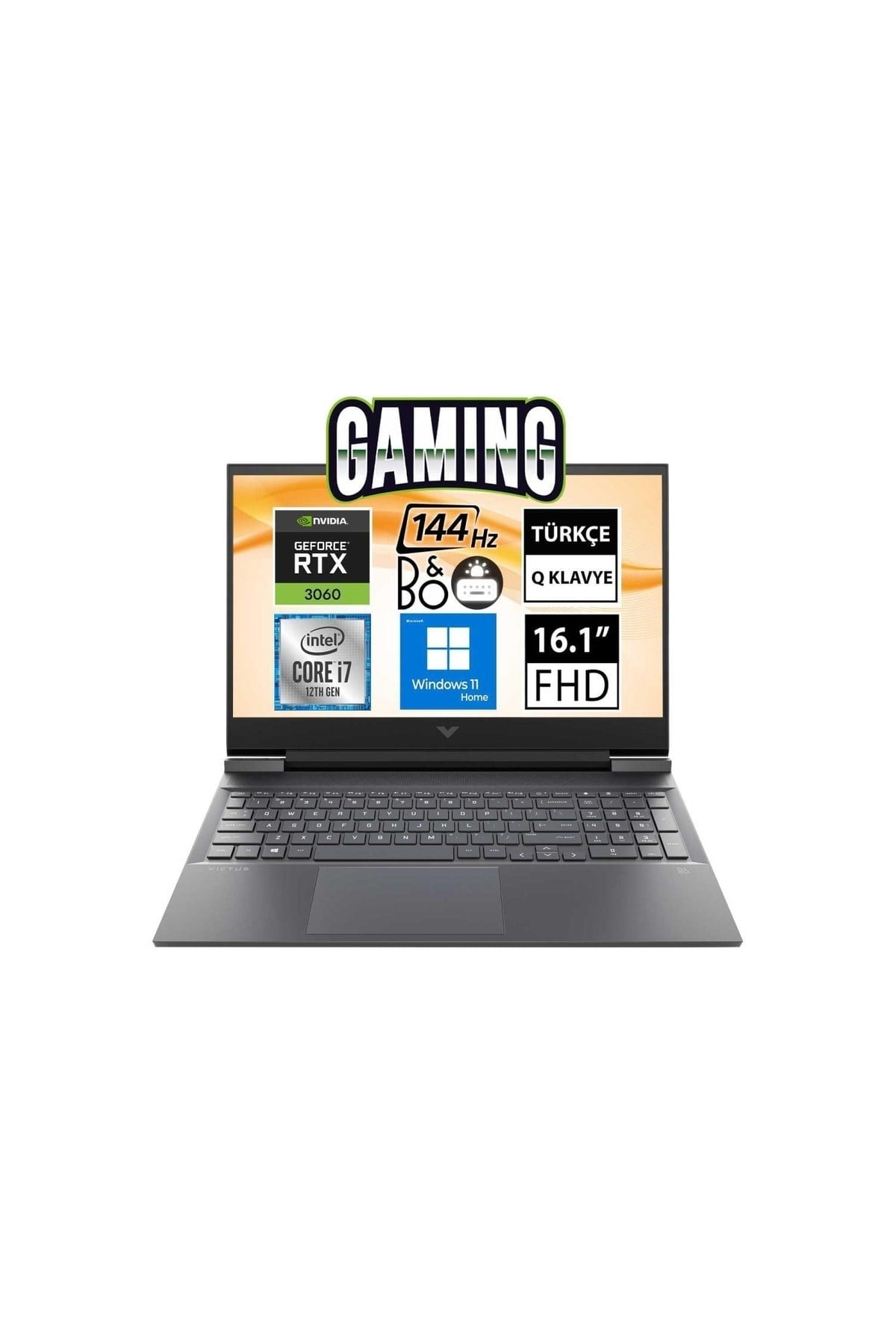 Victus 16-d1034nt 68p19ea01 I7-12700h 16gb 1tbssd Rtx3060 16.1