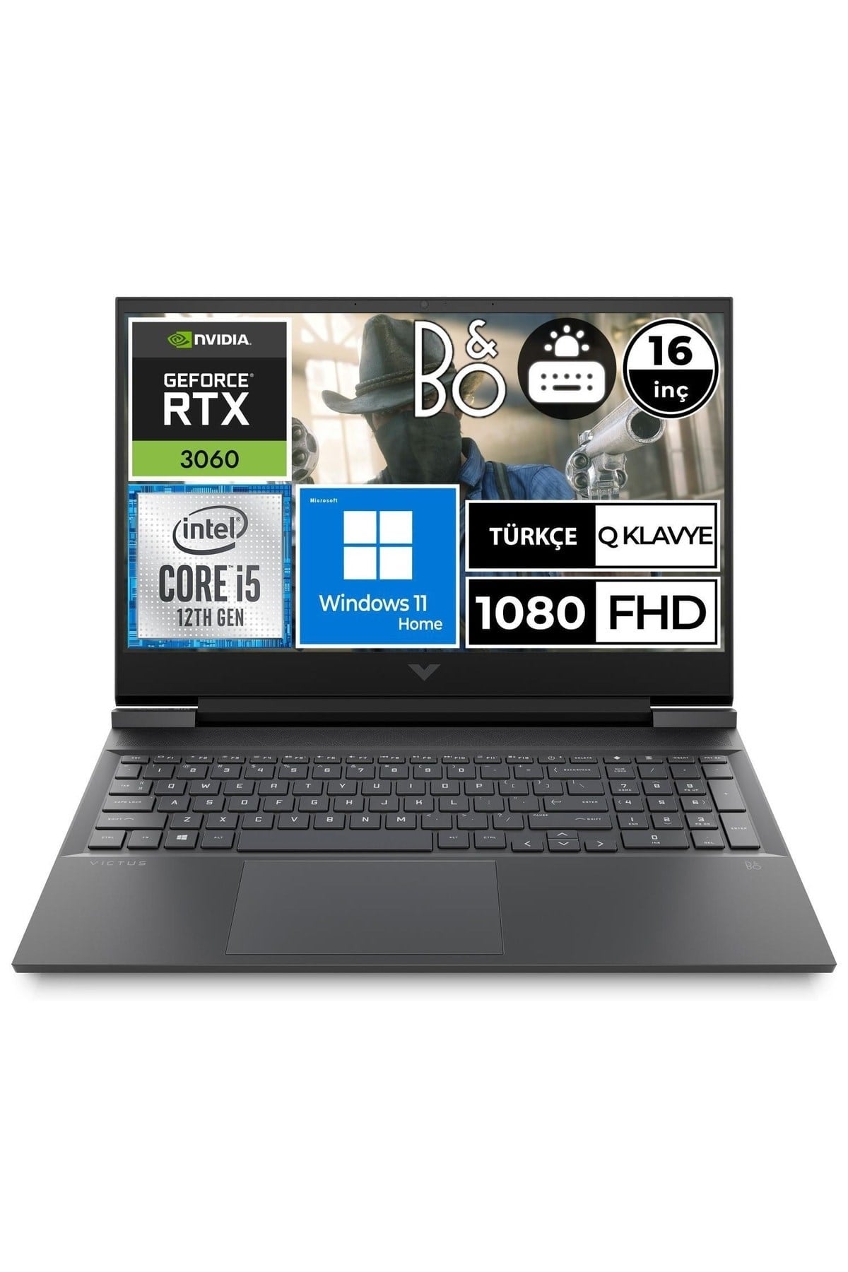 Victus 16-d1041nt 68p26ea08 I5-12500h 32gb 512ssd+1tbssd Rtx3060 16
