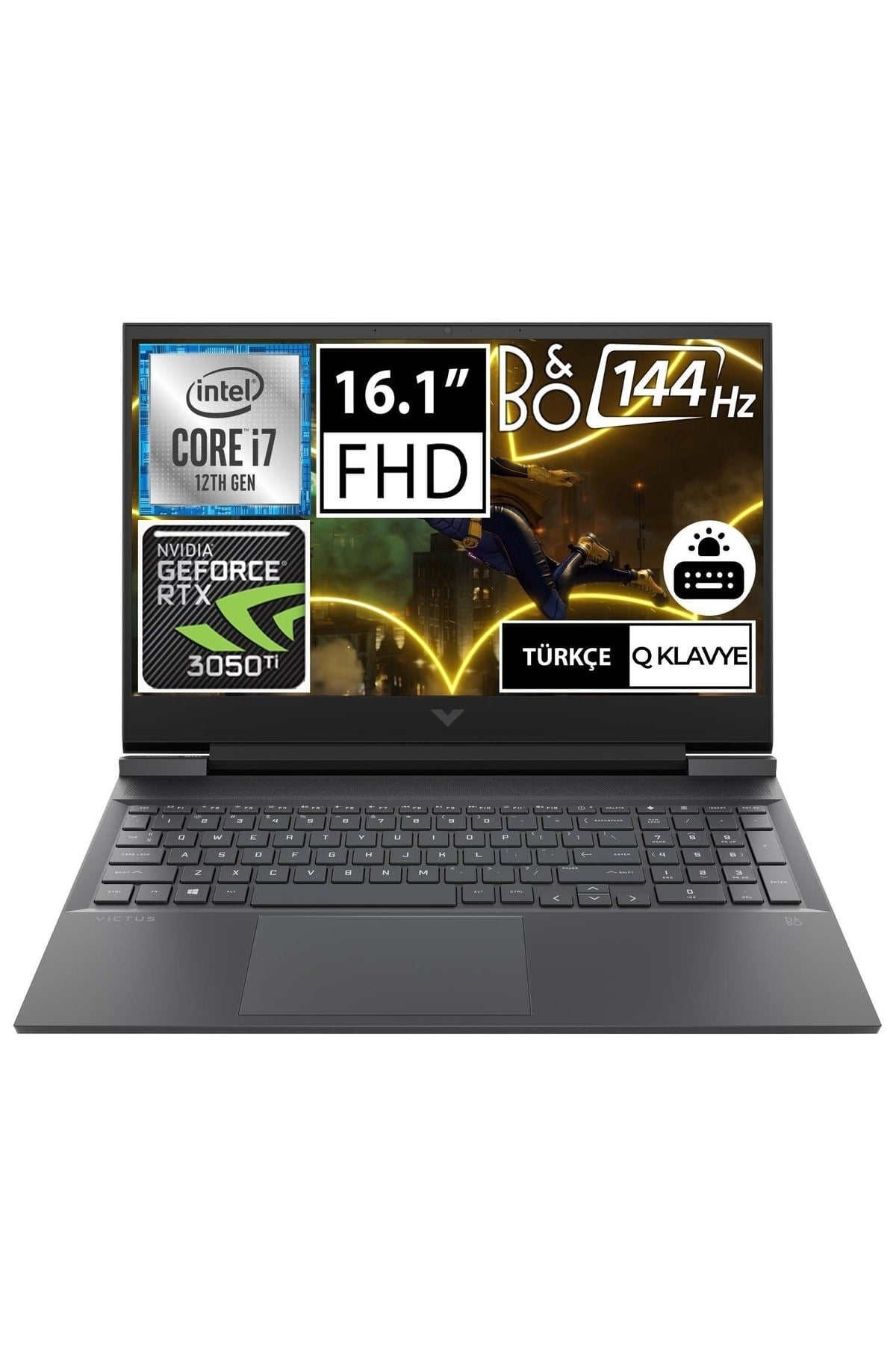 Victus 16-d1042nt 68p27ea08 I7-12700h 64gb 512ssd+1tbssd Rtx3050ti 16.1