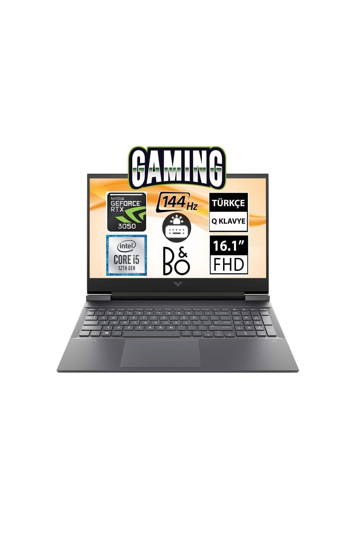 Victus 16-d1048nt 68p33ea05 I5-12500h 16gb 512ssd+1tbssd Rtx3050 16.1