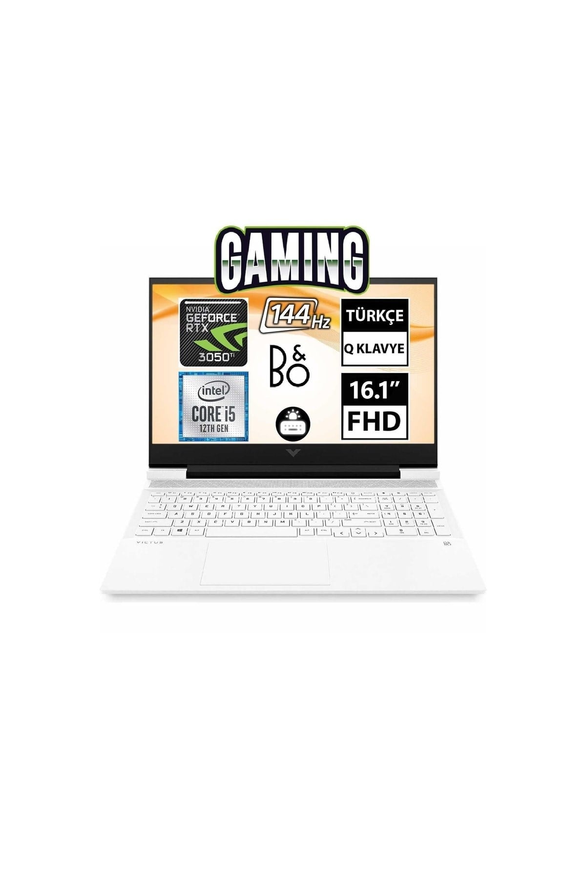 Victus 16-d1055nt 7h8y9ea08 I5-12500h 32gb 512ssd+1tbssd Rtx3050ti 16.1