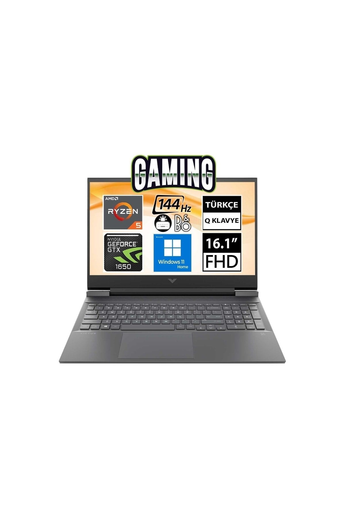 Victus 16-e0035nt 793k4ea05 Ryzen5 5600h 16gb 512ssd 1tbssd Gtx1650 16.1