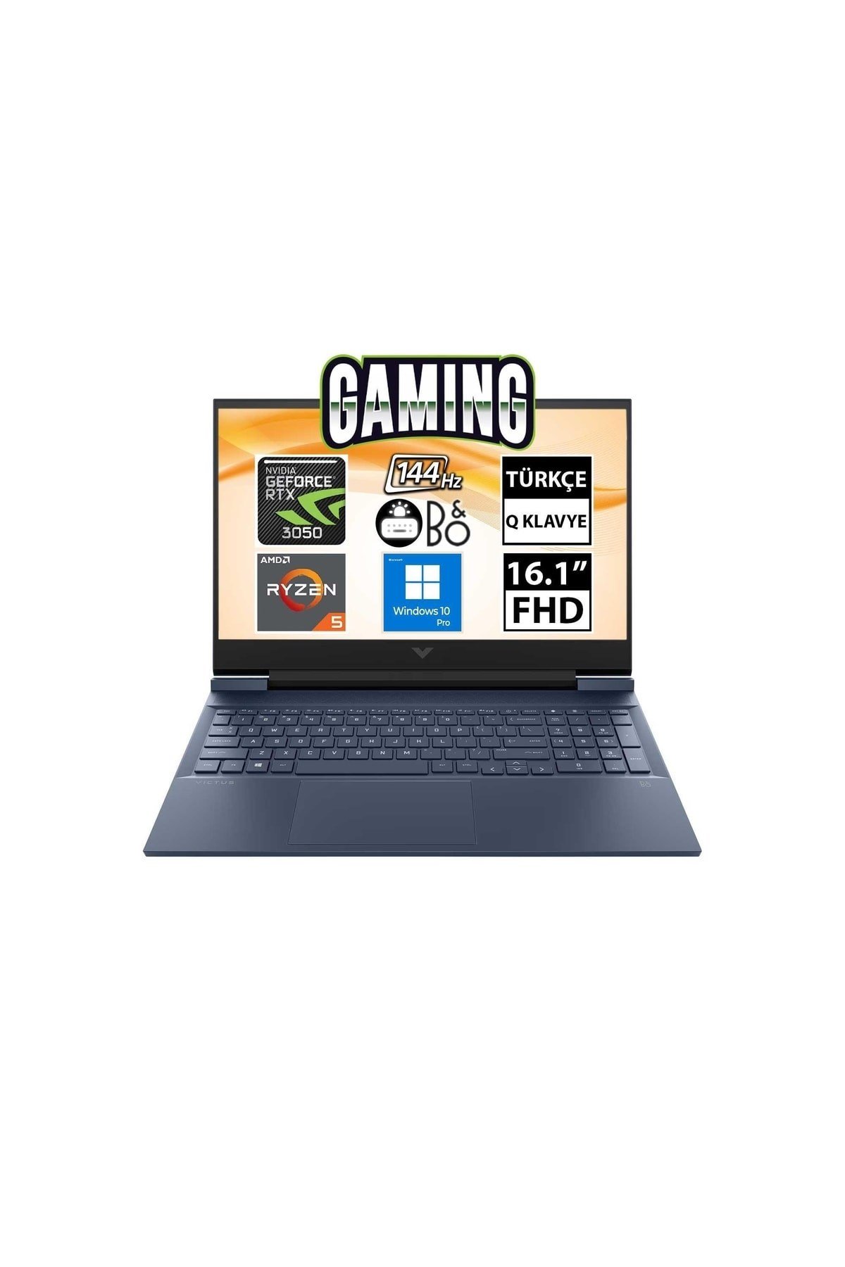 Victus 16-e0046nt 54s67ea07 Ryzen5 5600h 32gb 512ssd Rtx3050 16.1