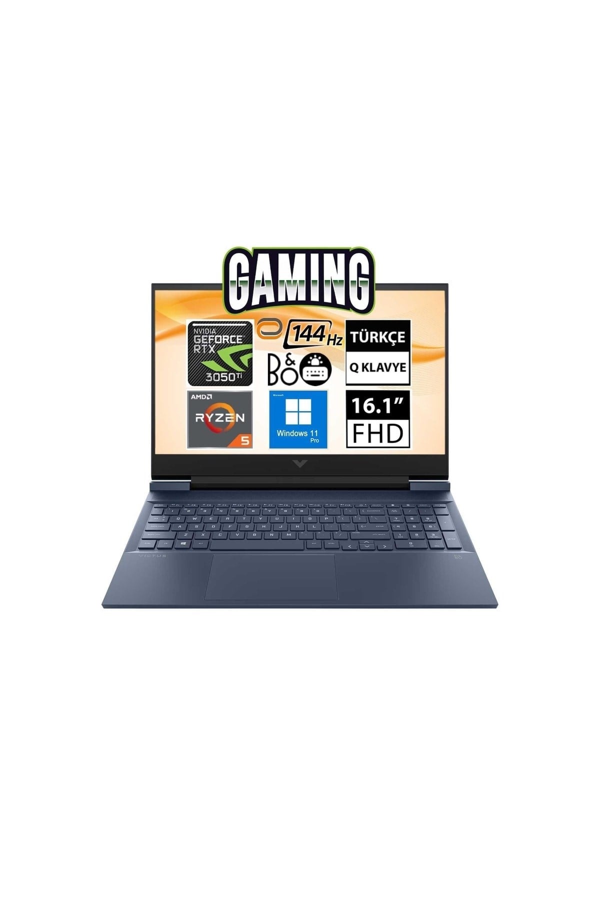 Victus 16-e1010nt 68s26ea10 Ryzen5 6600h 16gb 512ssd Rtx3050ti 16.1