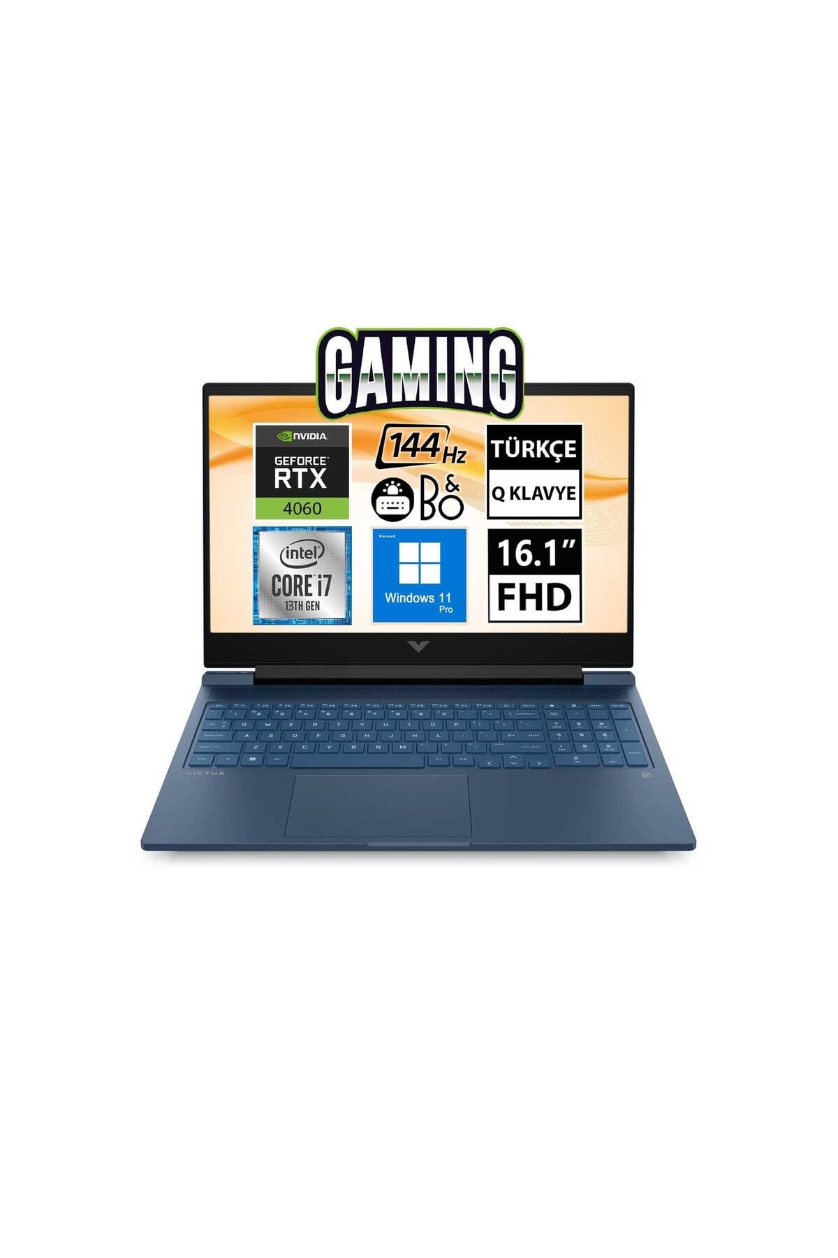 Victus 16-R0026NT 7P6C0EA09 i7-13700H 16gb 512SSD RTX4060 16.1