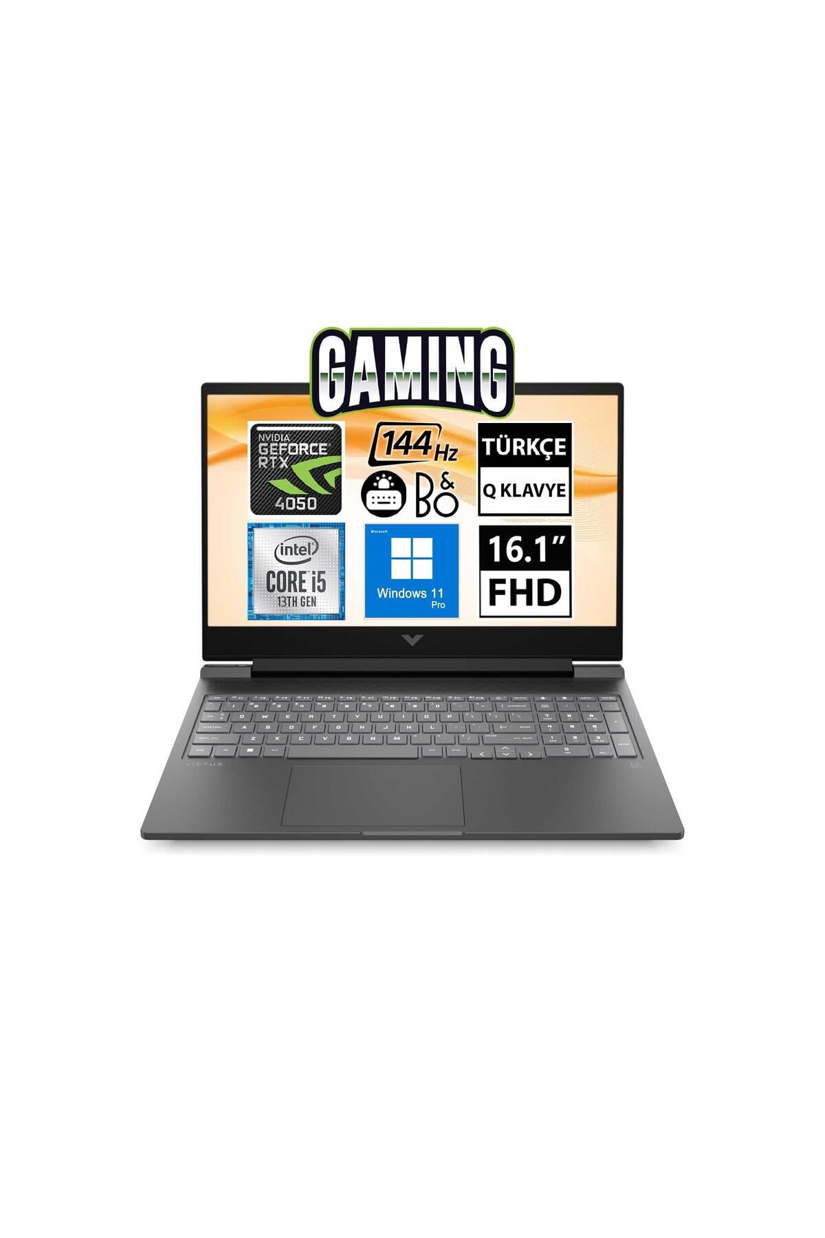 Victus 16-R0052NT 7P6L8EA09 i5-13500H 16GB 512SSD RTX4050 16.1