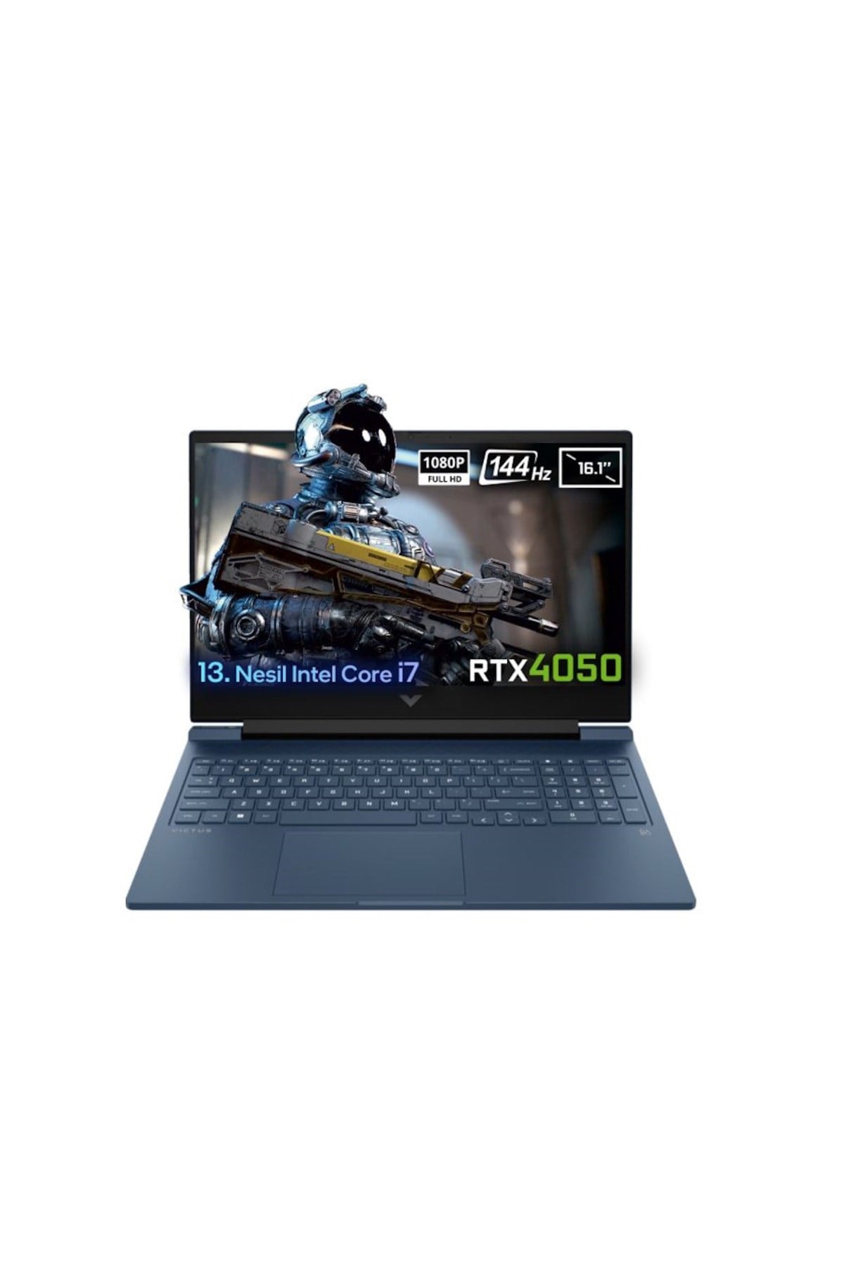 Victus 7P640EA 16-R0030NT i7-13700H 16GB 1TB RTX4050 6GB 16.1inç 144 Hz FHD Freedos Gaming Laptop