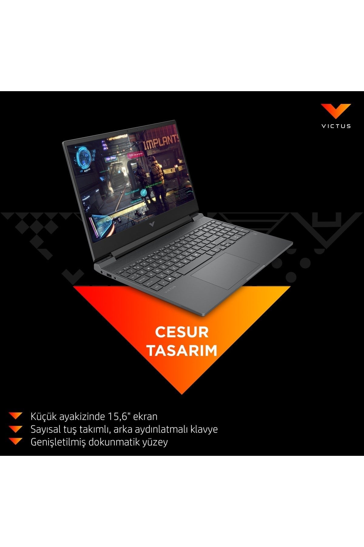 Victus AMD Ryzen 5-8645HS 16GB 512GB RTX3050 6GB Freedos 15.6