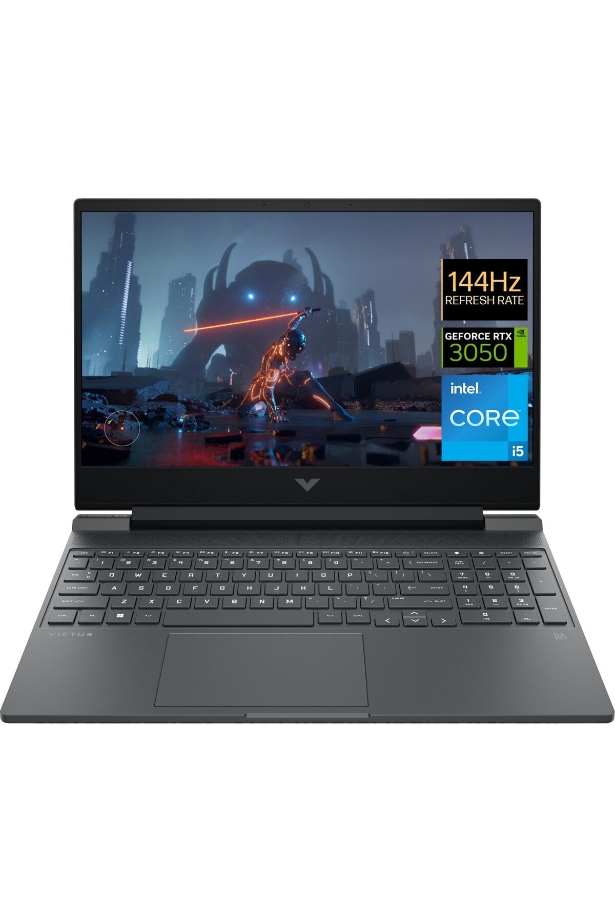 VICTUS GAMING 15-FA0011NT INTEL I5 12450H 16GB DDR4 3200MHz 512 GB PCIe Gen4 NVMe M.2 SSD 4GB GD
