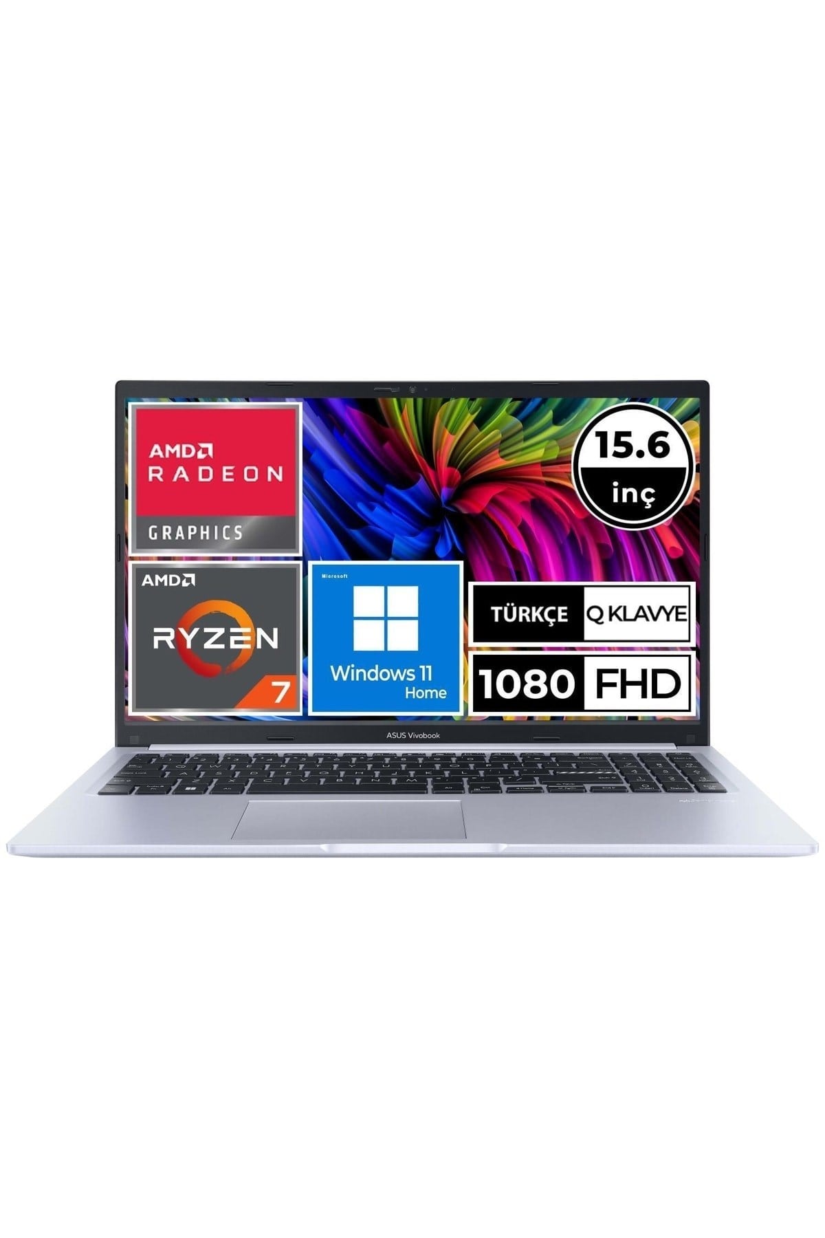 Vivobook 15 M1502ıa-ej137w Ryzen7 4800h 16gb 512ssd 15.6