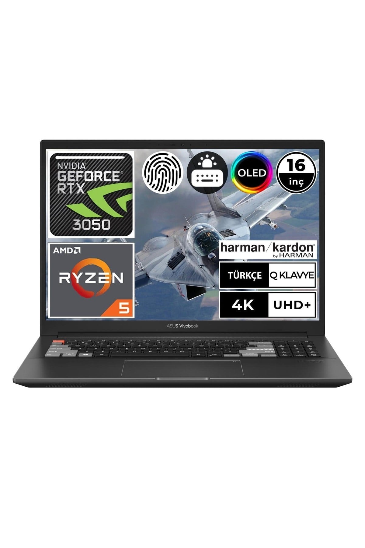 Vivobook Pro 16x Oled M7600qc-l2014a2 Ryzen5 5600h 16gb 2tbssd Rtx3050 16