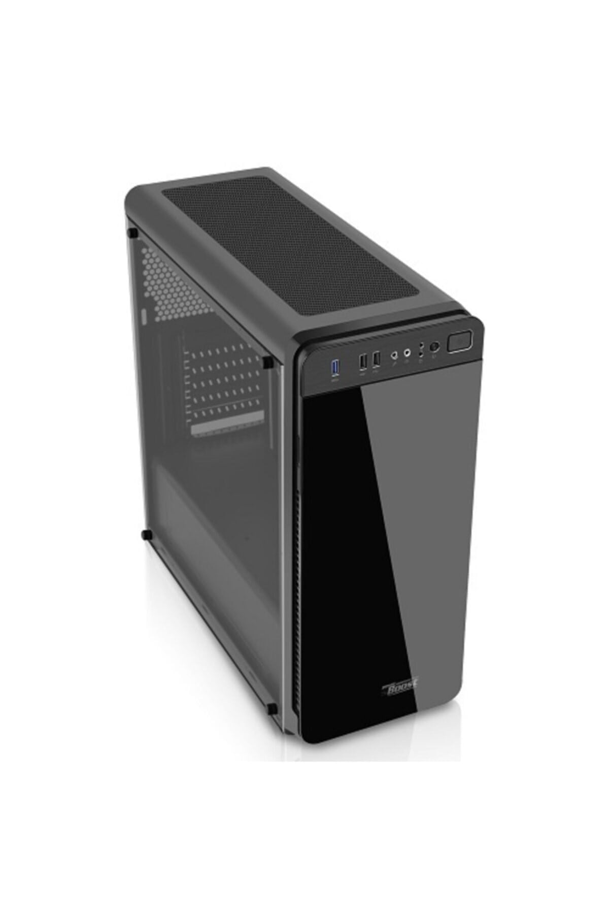 VK-G1030RGB Power USB 3.0 Tempered Glass Pencereli RGB Fanlı Gaming Kasa (PSU Yok)