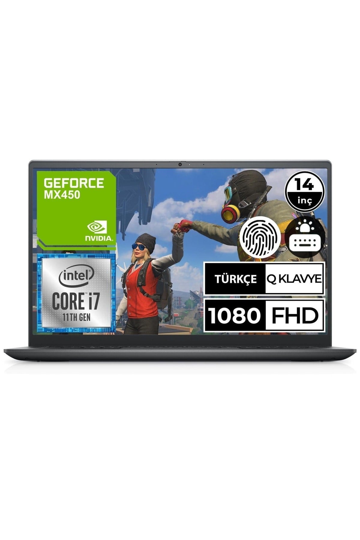 Vostro 5410 N4003cvn5410u08 I7-11390h 8gb 512ssd Mx450 14