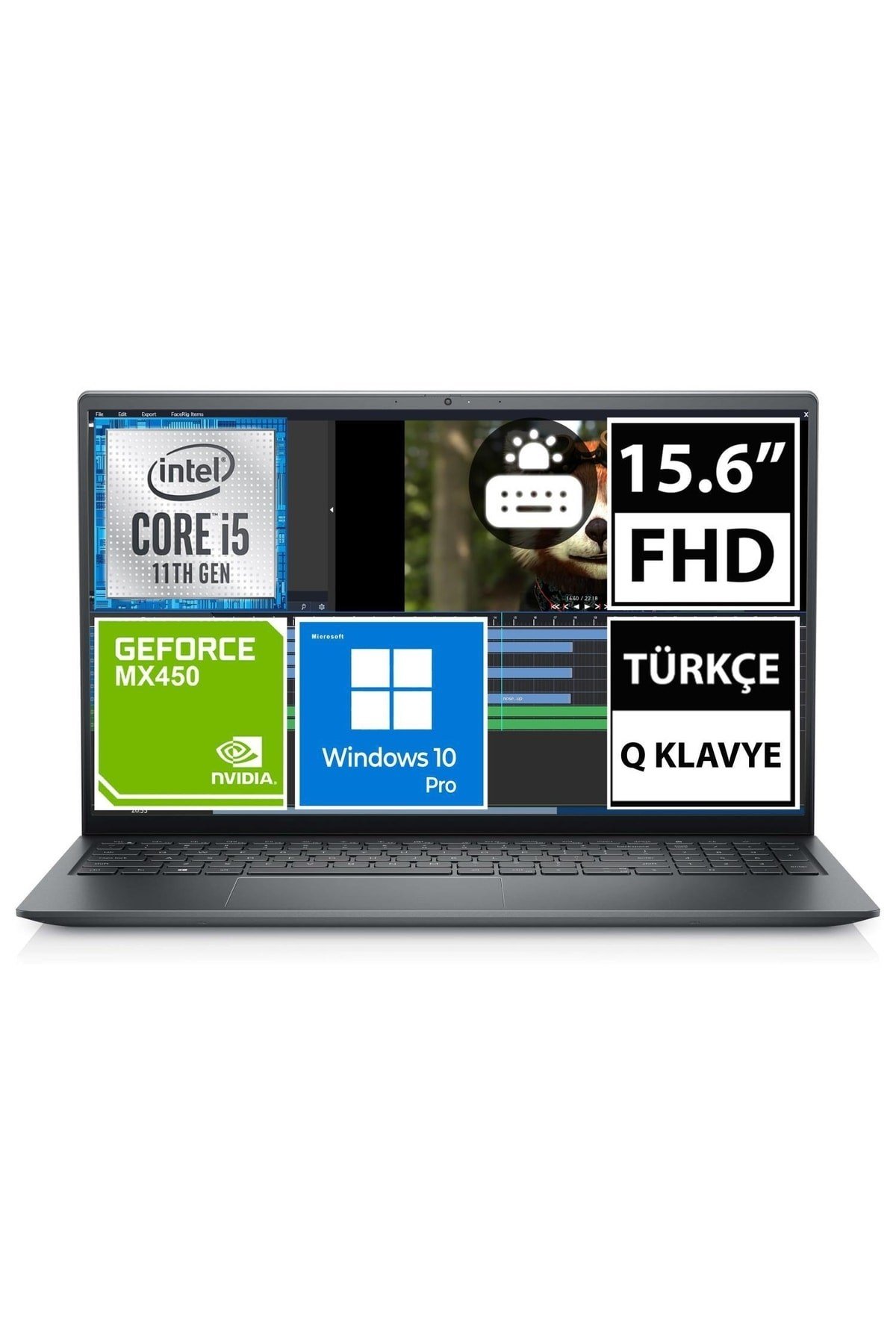 Vostro 5510 N4006cvn5510u10 I5-11320h 8gb 512ssd Mx450 15.6