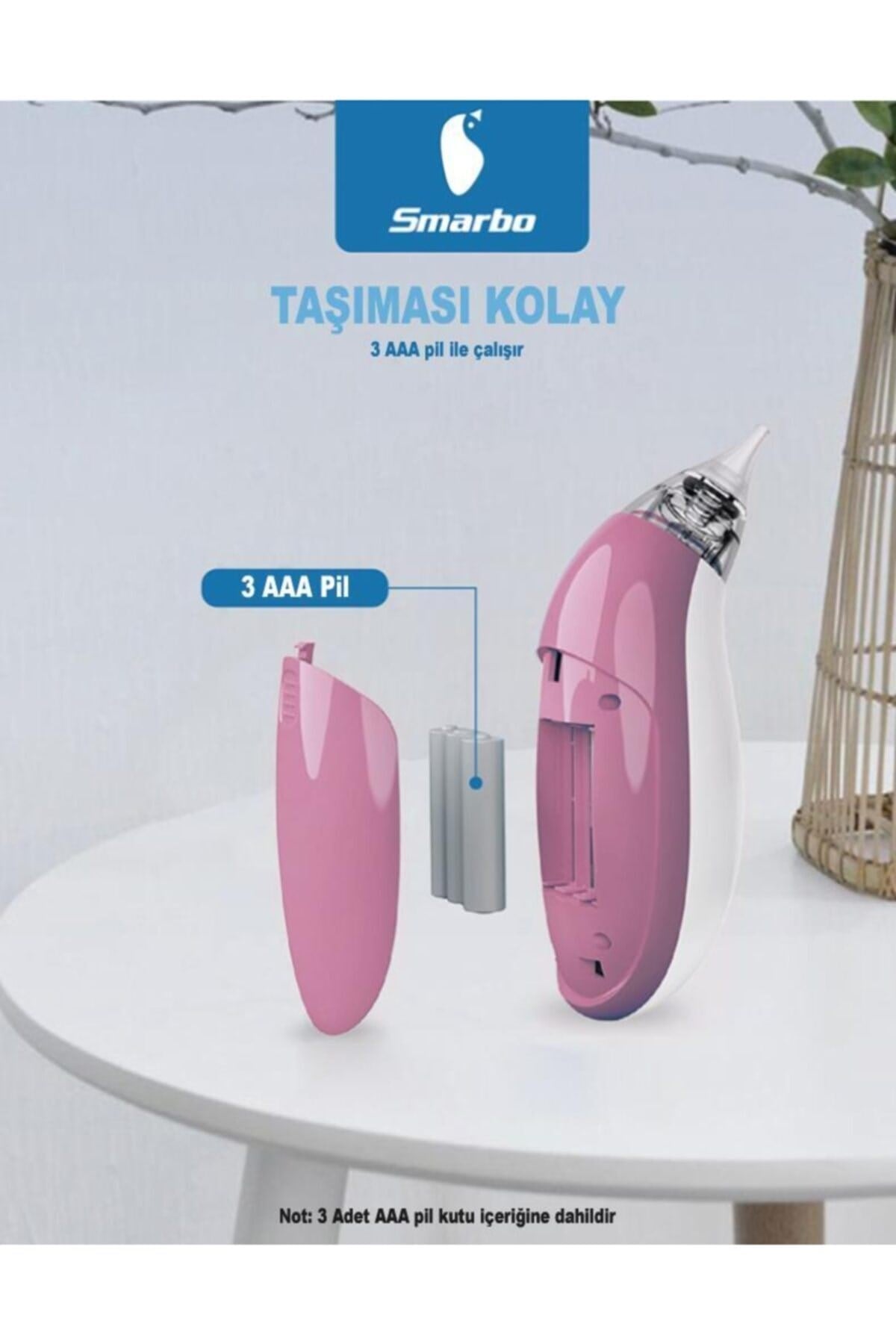 X30-p Taşınabilir Elektrikli Profesyonel, Ergonomik Bebek Burun Aspiratörü-pembe