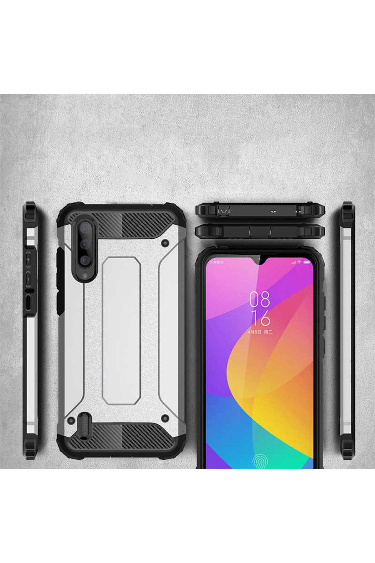 Xiaomi Mi 9 Lite Kılıf Crash Silikon Kapak