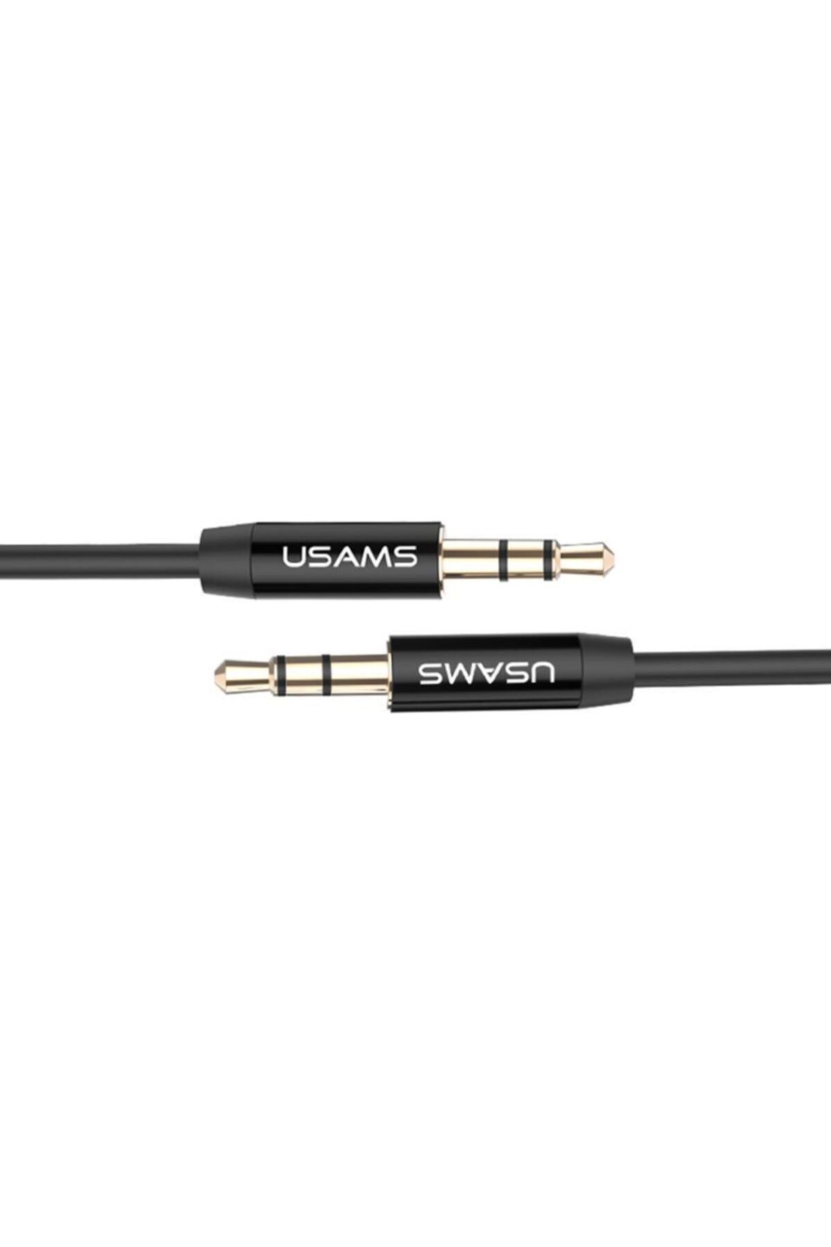 Yp-01 3.5mm Güçlendirilmiş Çeperli Ultra Dayanıklı 1m Aux Ses Kablosu Uyumlu