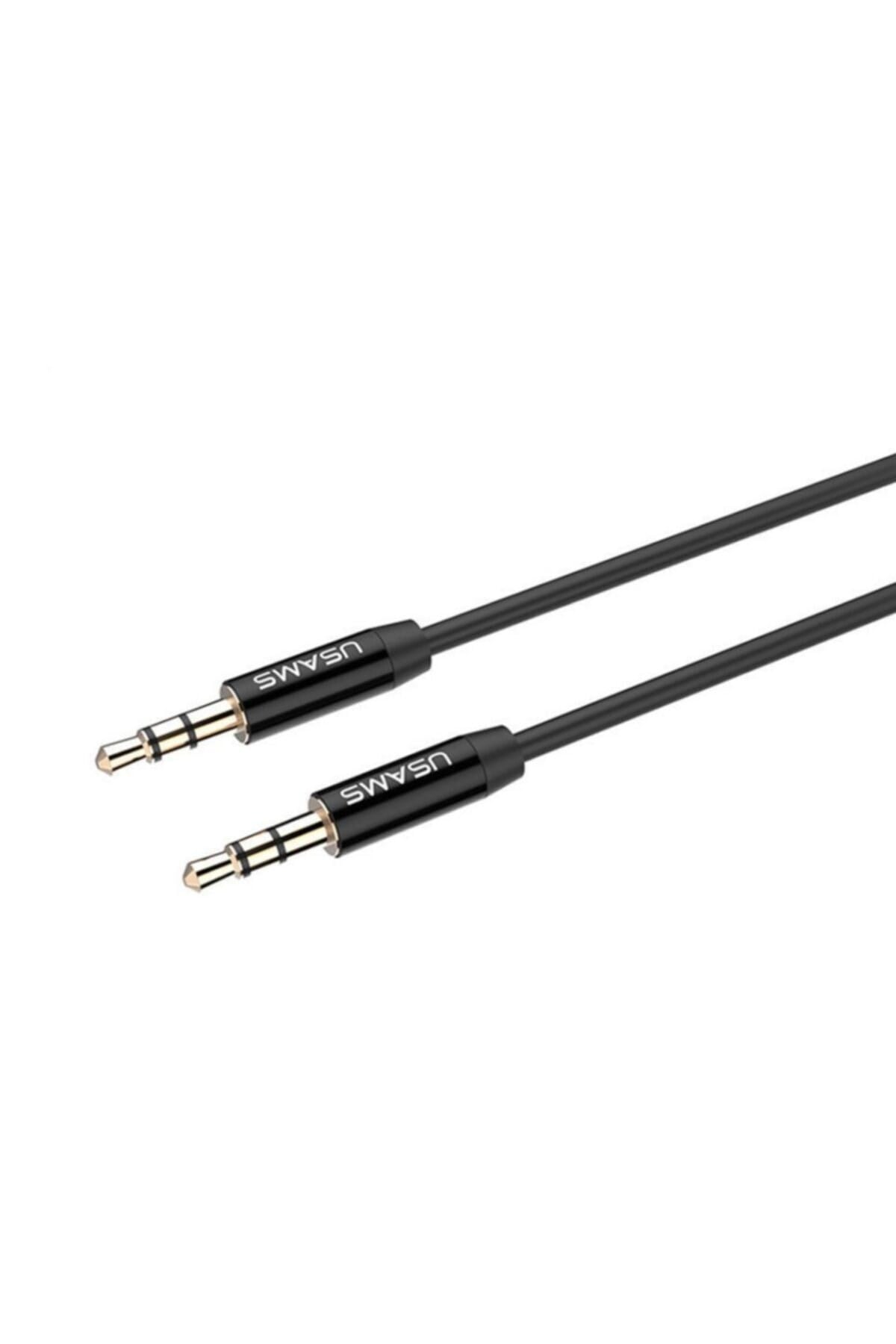 Yp-01 3.5mm Güçlendirilmiş Çeperli Ultra Dayanıklı 1m Aux Ses Kablosu Uyumlu