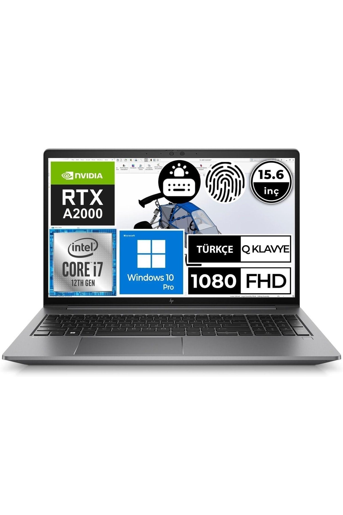 Zbook Power G9 6b8f7ea03 I7-12700h 32gb 512ssd A2000 15.6