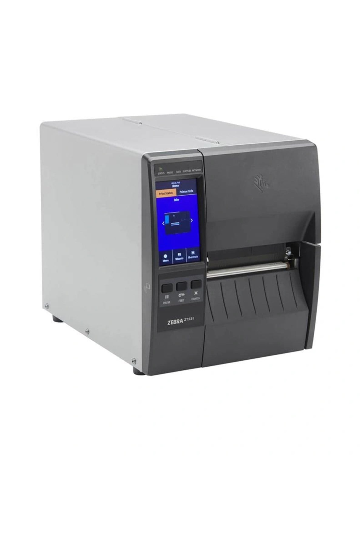 Zt231 (zt23142-t0e000fz) 203dpı Termal Transfer Usb+seri+ethernet Metal Kasa End. Barkod Yazıc