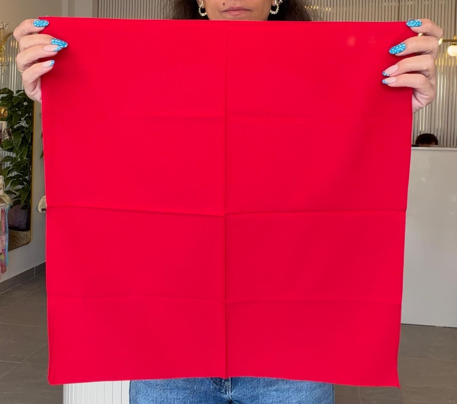 50*50 KIRMIZI BANDANA FULAR
