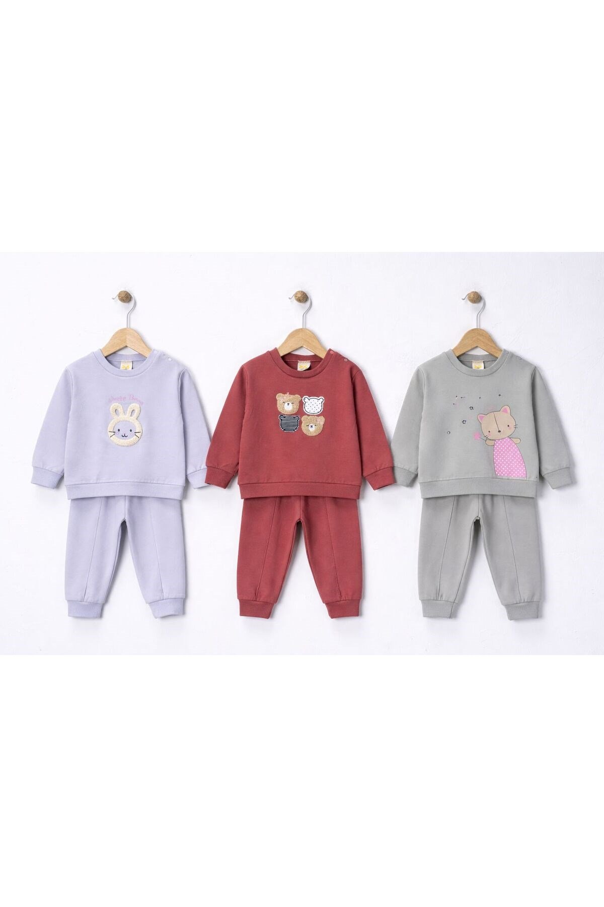 baby 3 lü kız takım