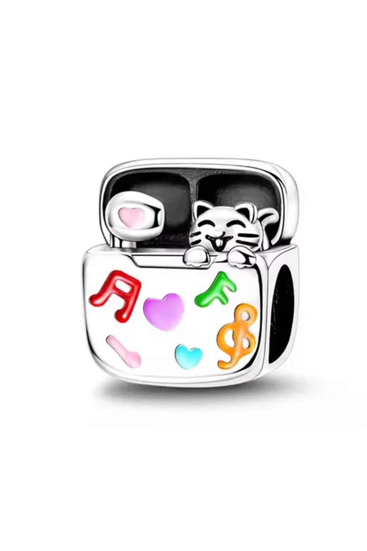 AirPods Kulaklık ve Kedicik Charm