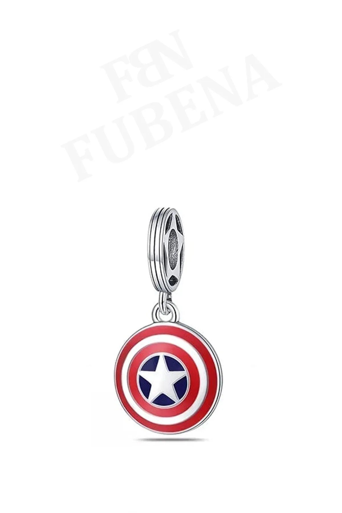 Fubena Captain America Shield Sallantılı Charm