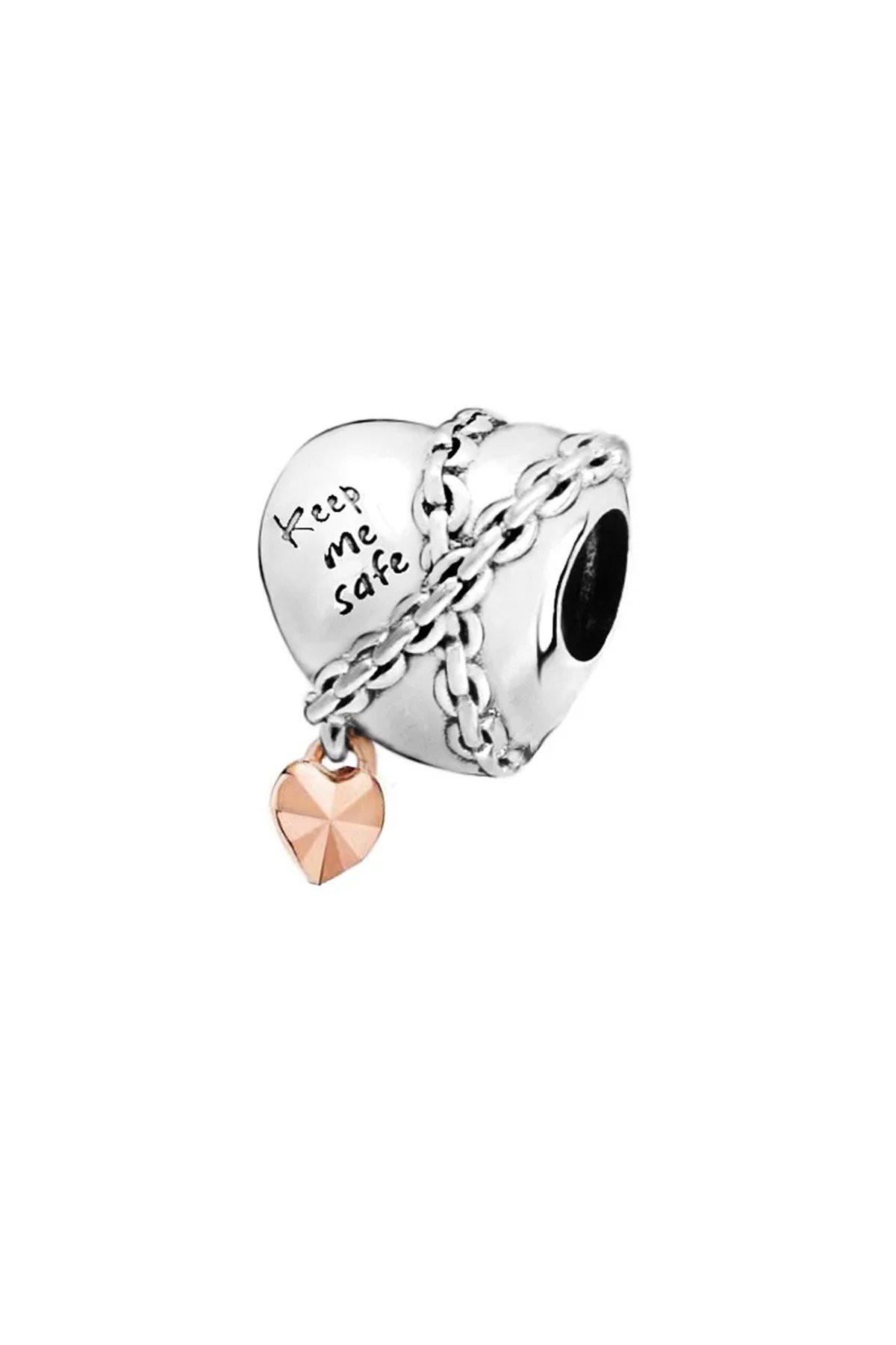 Fubena Güvende Kal Kalbin Zinciri Charm