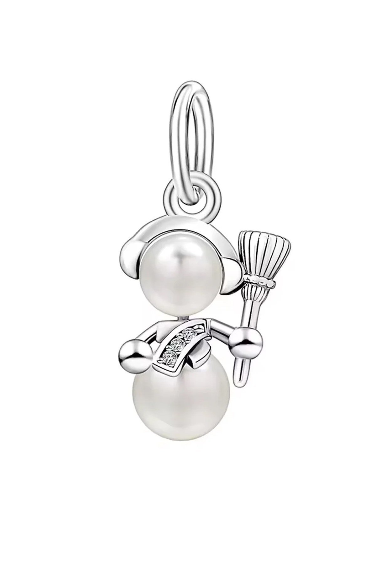 Işıltılı Kardan Adam Sallantılı Charm