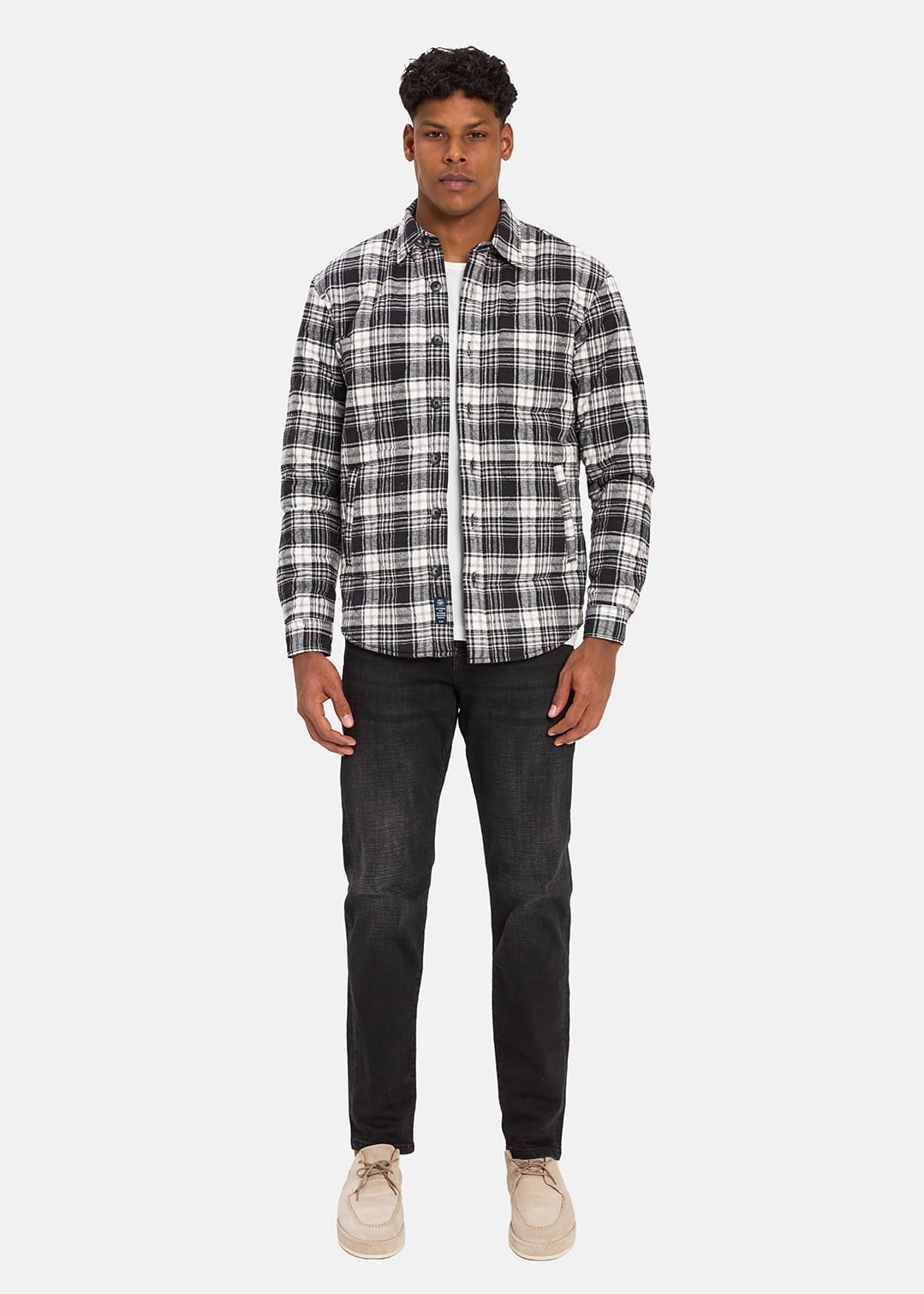 Gabbia Siyah Slim Fit Kot Pantolon