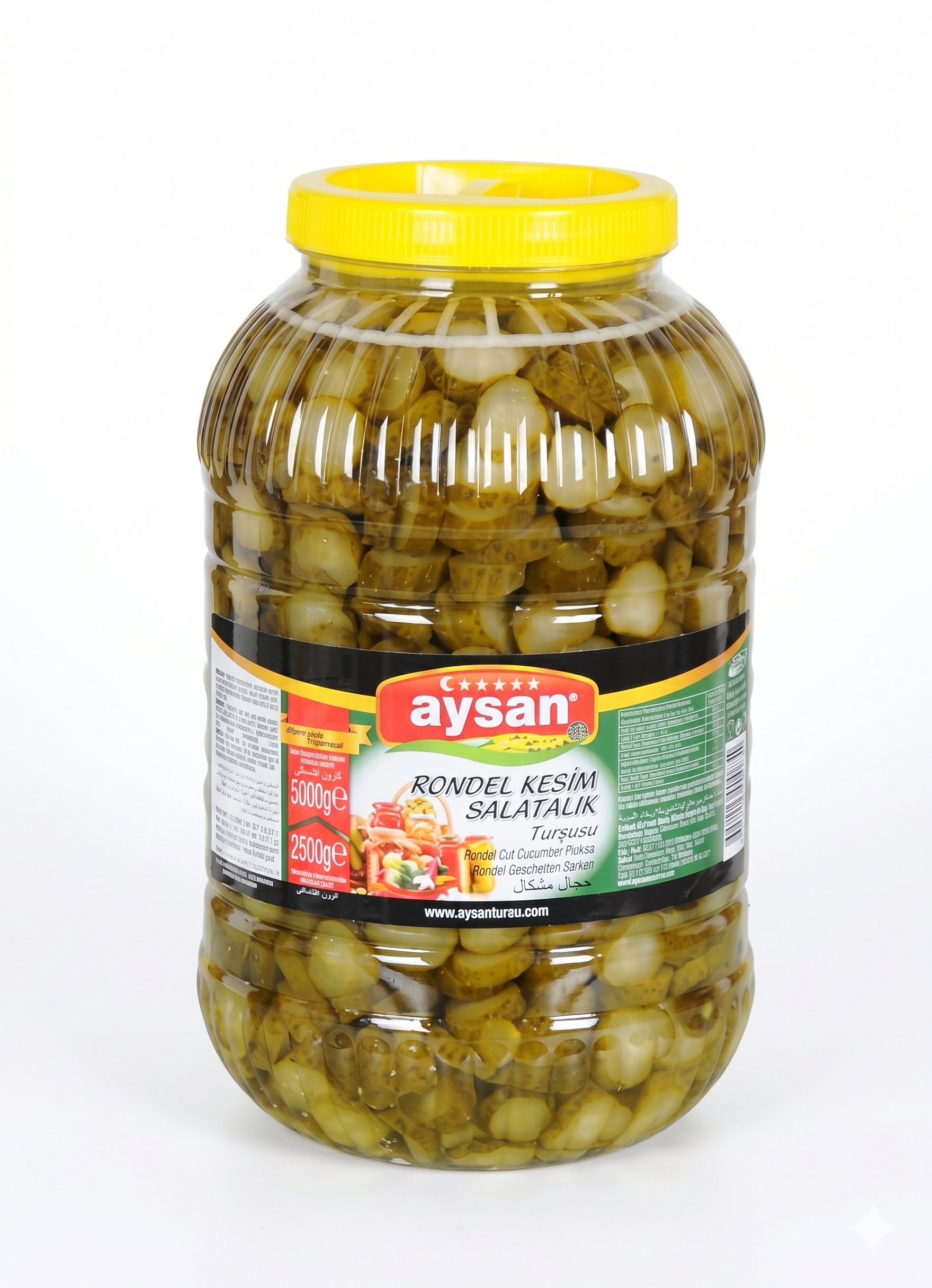 AYSAN SALATALIK TURŞU 17 KG KÜP KESİM SÜZME 10 KG - AYSAN - EDT0120 - EDT İstanbul