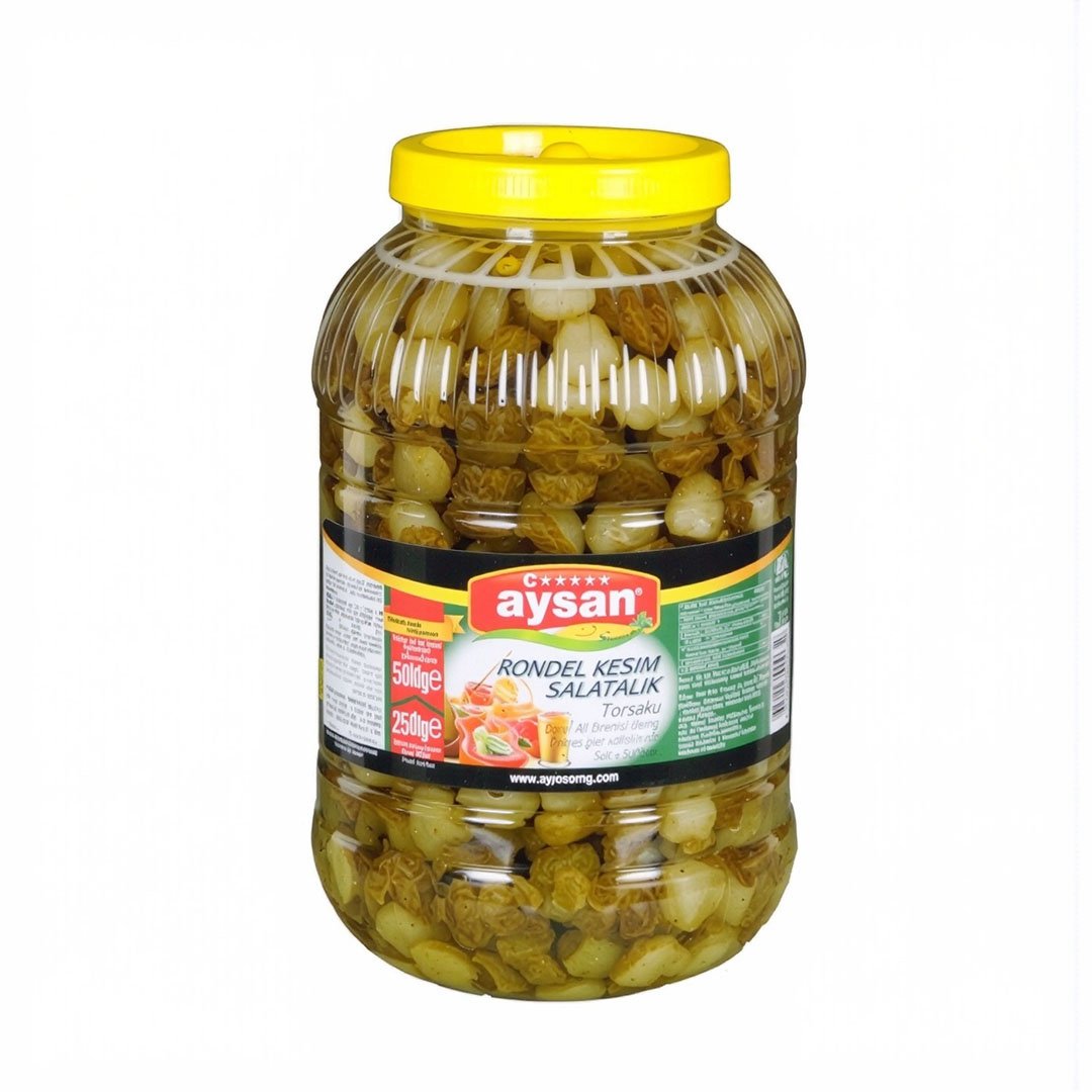 AYSAN SALATALIK TURŞU 17 KG RONDEL KES.SÜZME 10 KG - AYSAN - EDT0121 - EDT İstanbul
